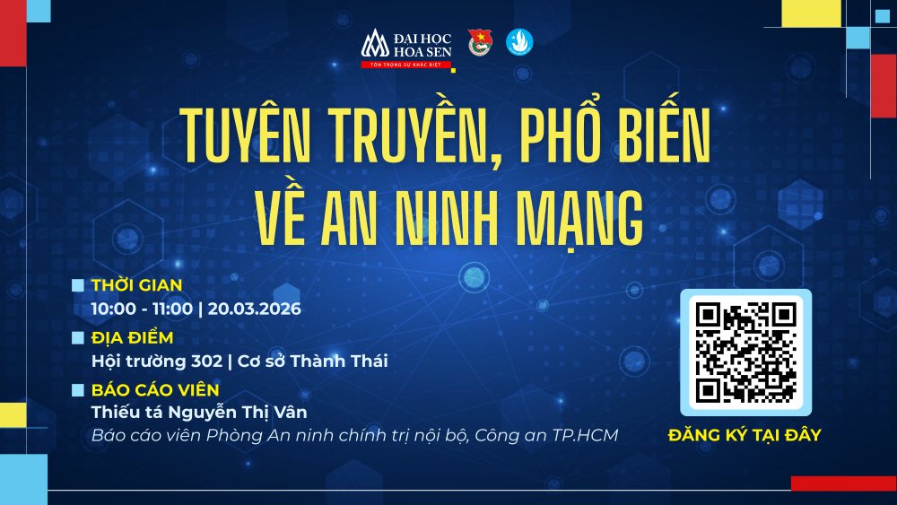 [Tham gia] Buổi tuyên truyền phổ biến pháp luật về An ninh mạng