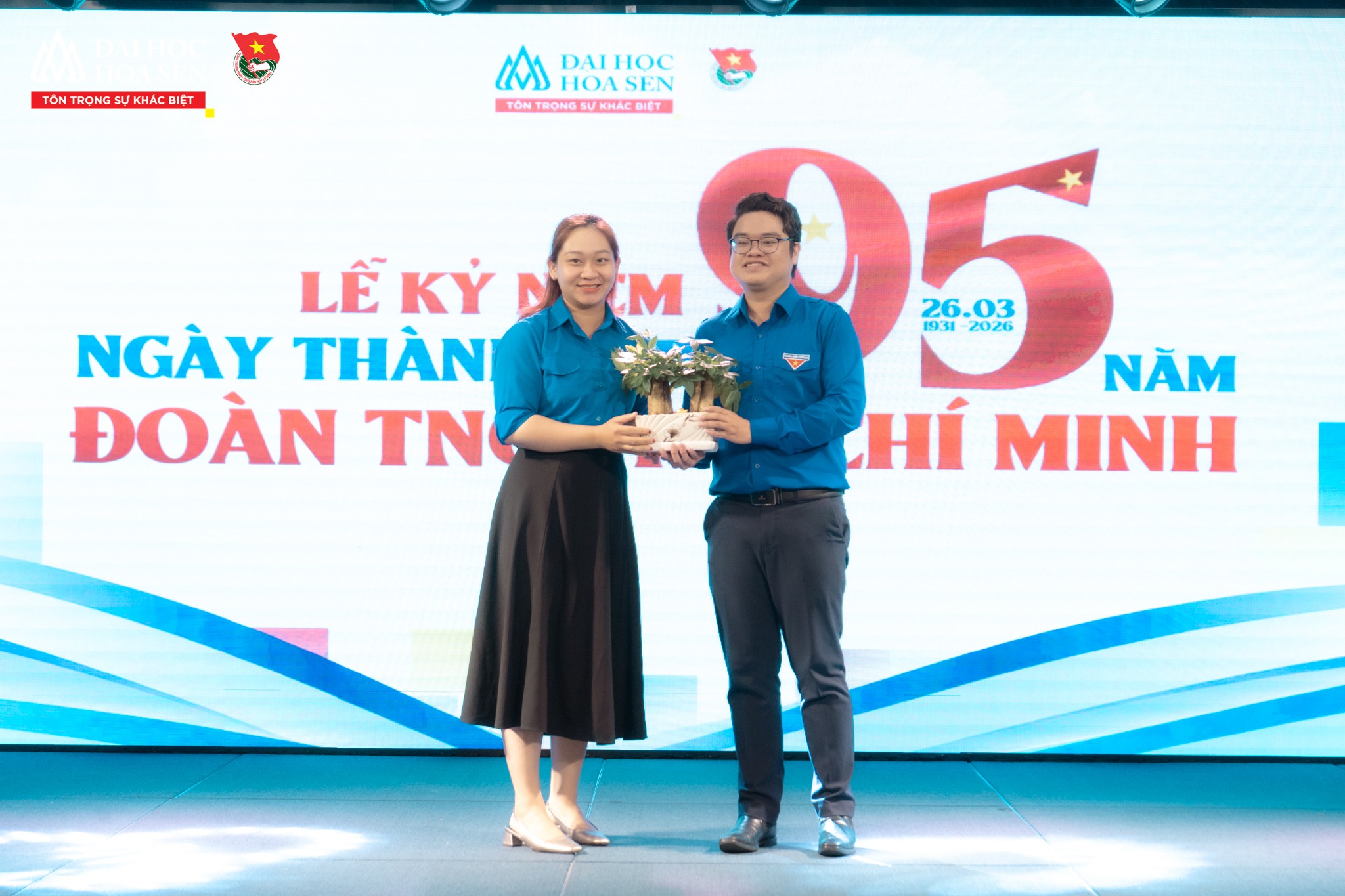 HSU kỷ niệm 95 năm Ngày thành lập Đoàn TNCS Hồ Chí Minh