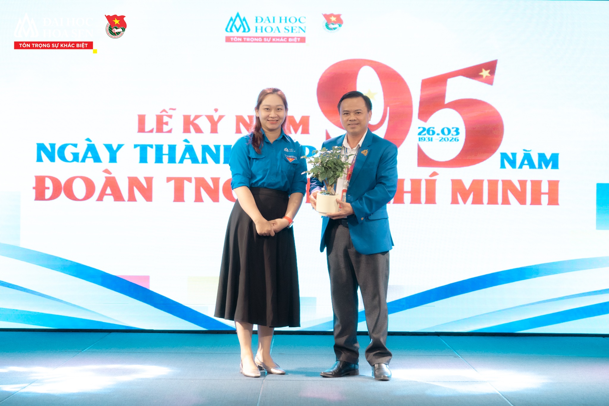 HSU kỷ niệm 95 năm Ngày thành lập Đoàn TNCS Hồ Chí Minh