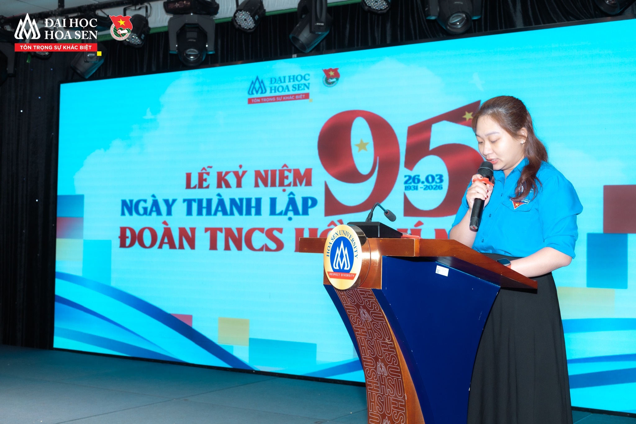 HSU kỷ niệm 95 năm Ngày thành lập Đoàn TNCS Hồ Chí Minh