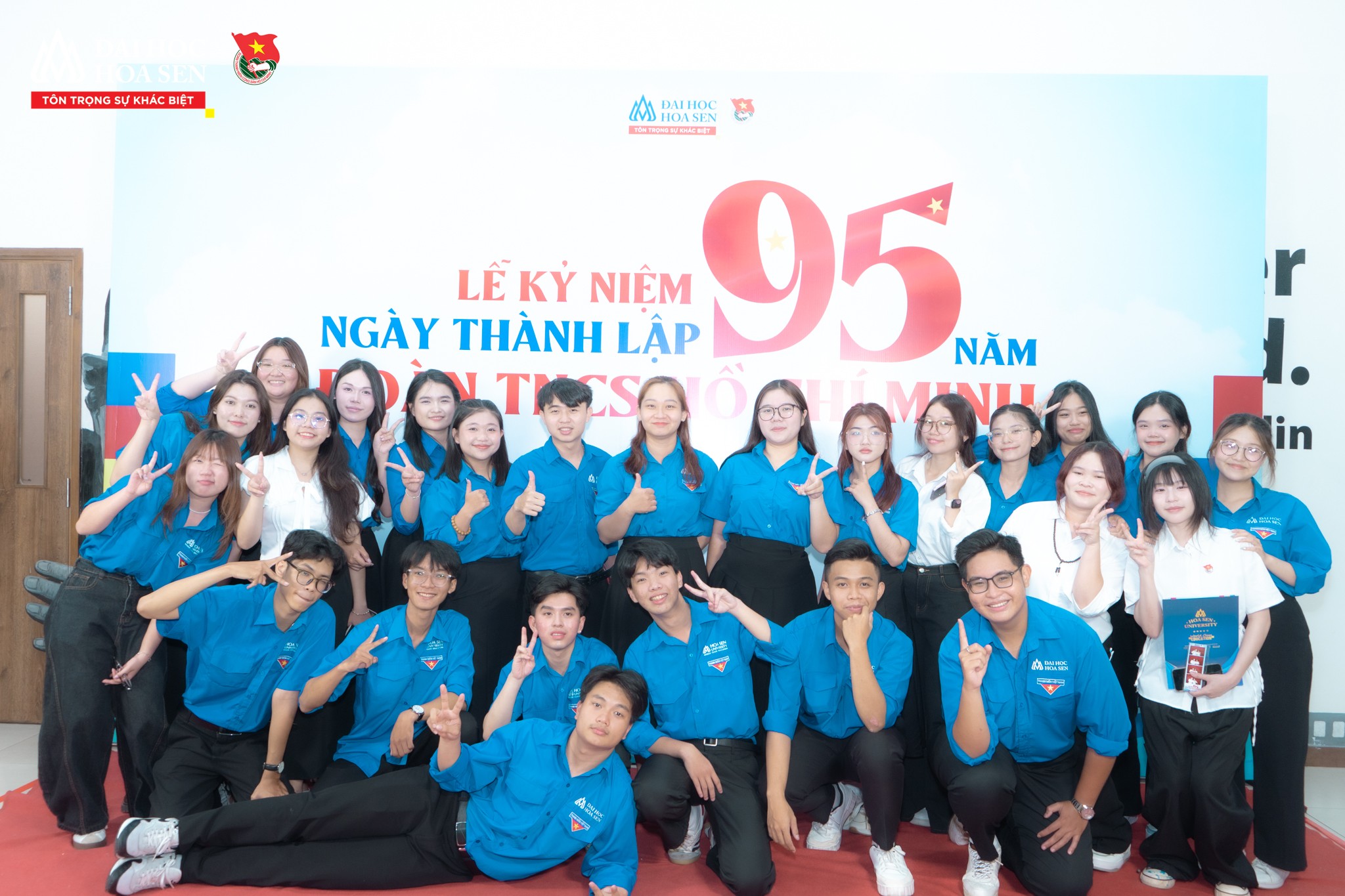 HSU kỷ niệm 95 năm Ngày thành lập Đoàn TNCS Hồ Chí Minh