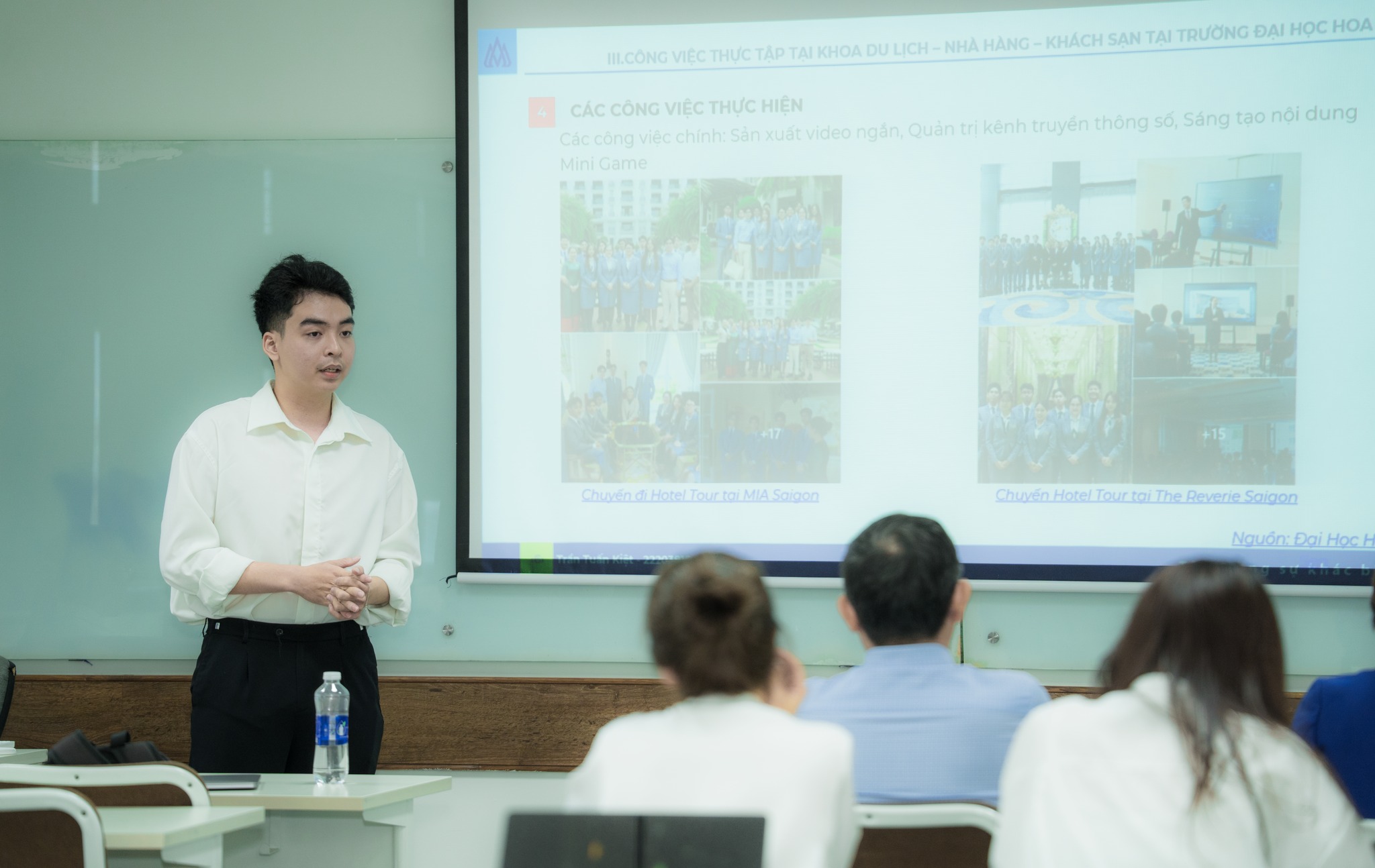 Sinh viên Khoa Marketing – Truyền thông HSU khép lại học kỳ Thực tập nhận thức với 7 hội đồng bảo vệ báo cáo