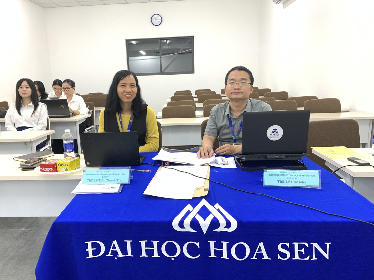 Sinh viên Khoa Logictics - Thương mại quốc tế hoàn thành học kỳ Thực tập nhận thức