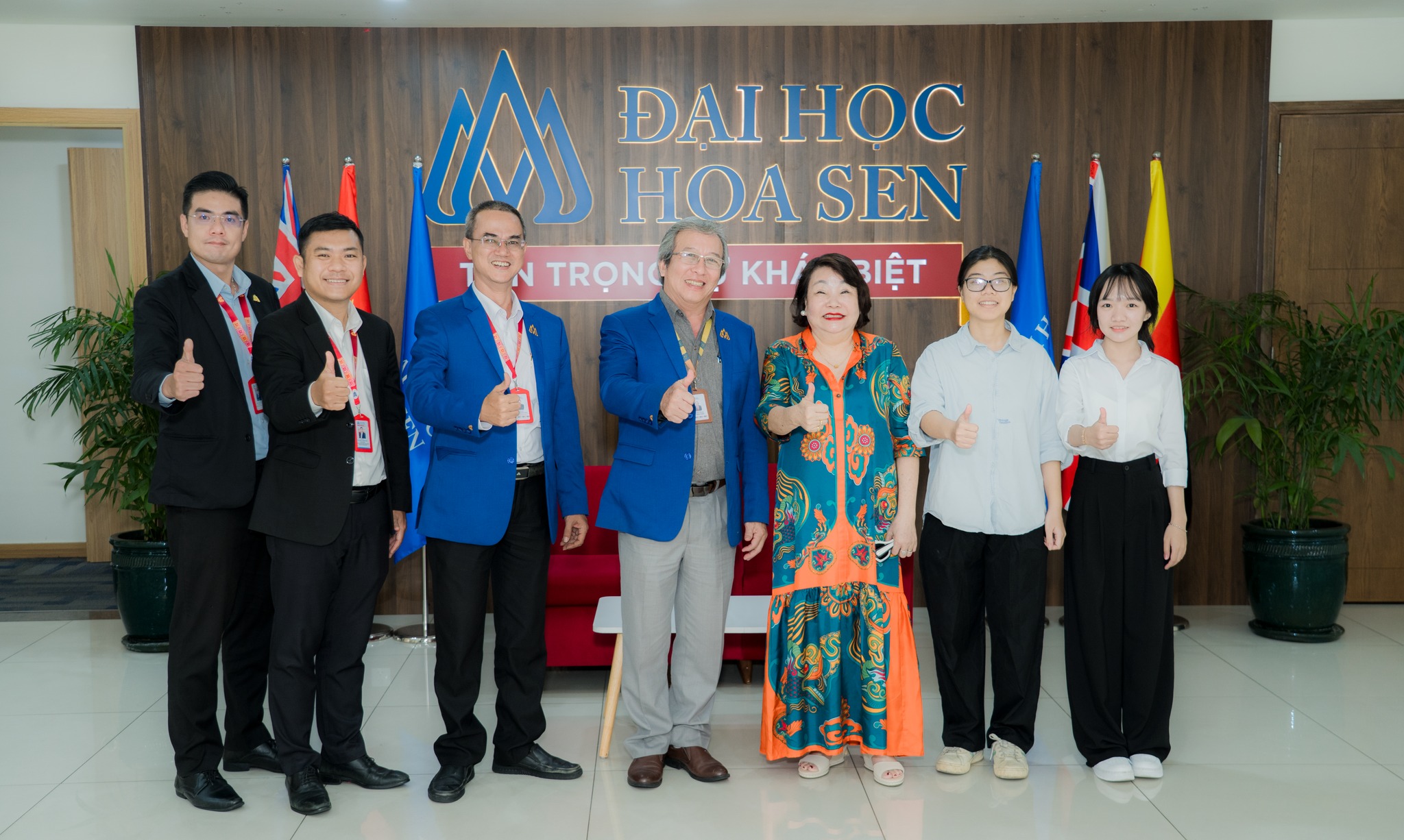 HSU làm việc với Tổng Lãnh sự danh dự Philippines tại TP.HCM, mở rộng hợp tác giáo dục quốc tế