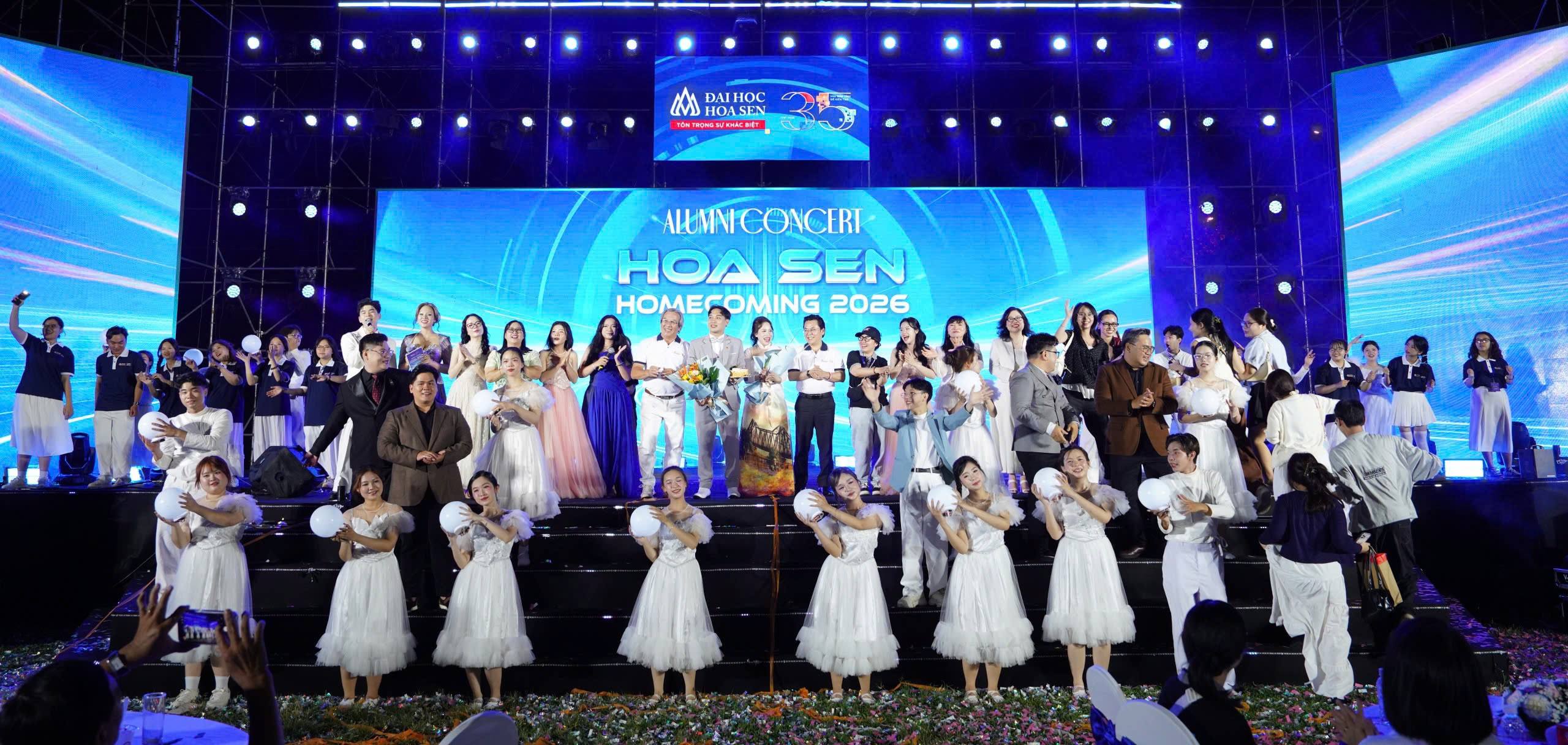 Alumni Concert – Hoa Sen Homecoming 2026: Khi âm nhạc kết nối ký ức và cộng đồng Hoa Sen
