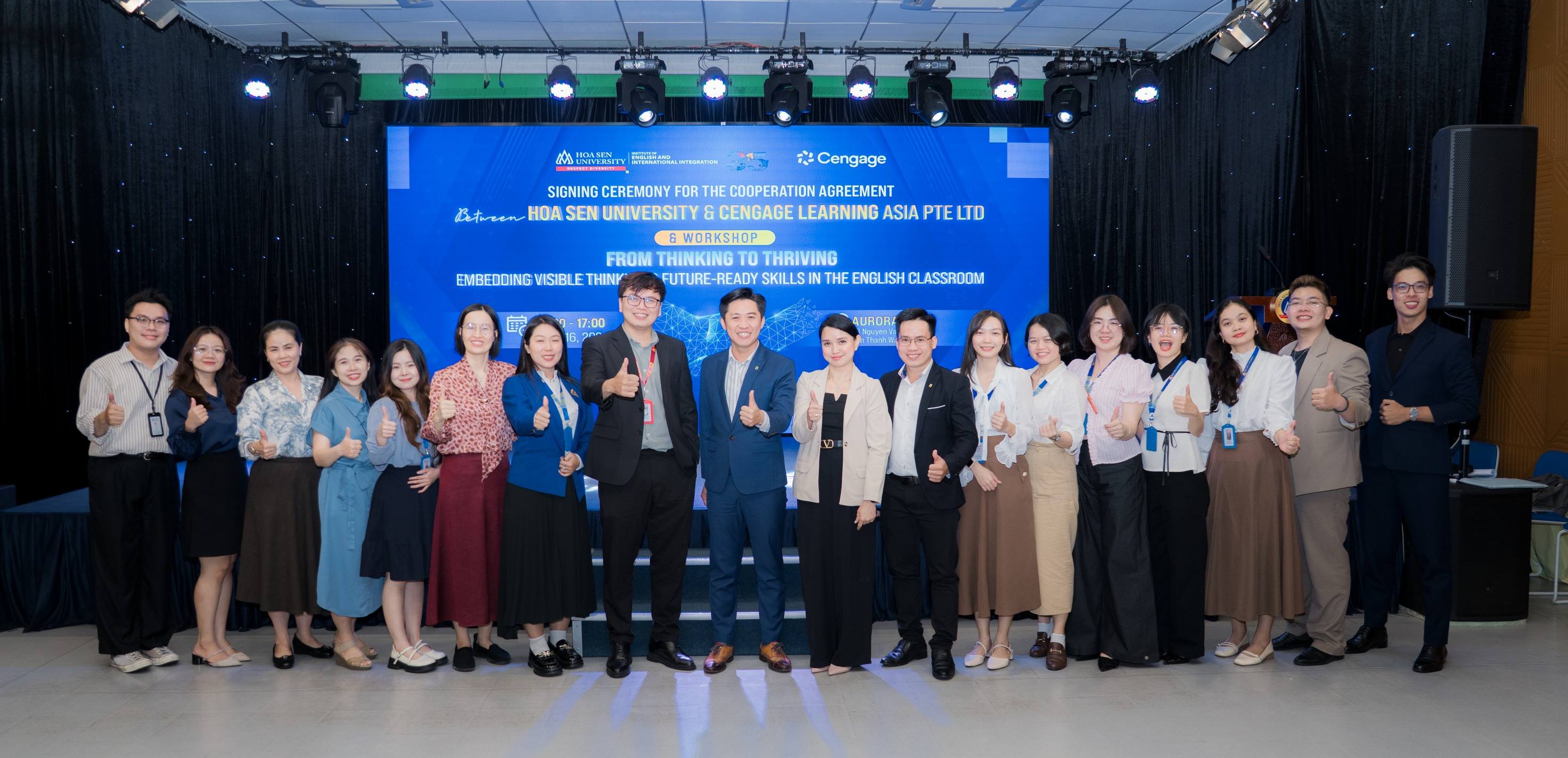 Đại học Hoa Sen hợp tác với Cengage Learning Asia, thúc đẩy quốc tế hóa giáo dục