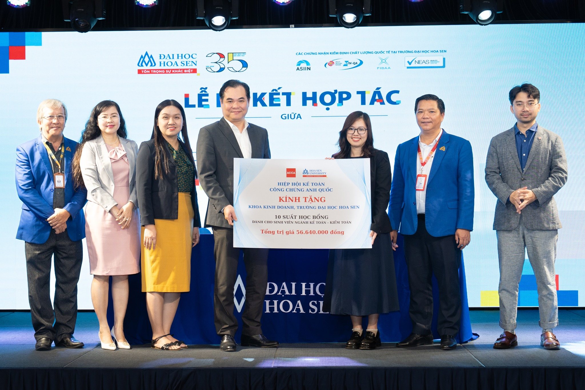 Đại học Hoa Sen (HSU) ký kết Biên bản ghi nhớ hợp tác (MOU) cùng Hiệp hội Kế toán Công chứng Anh Quốc (ACCA)