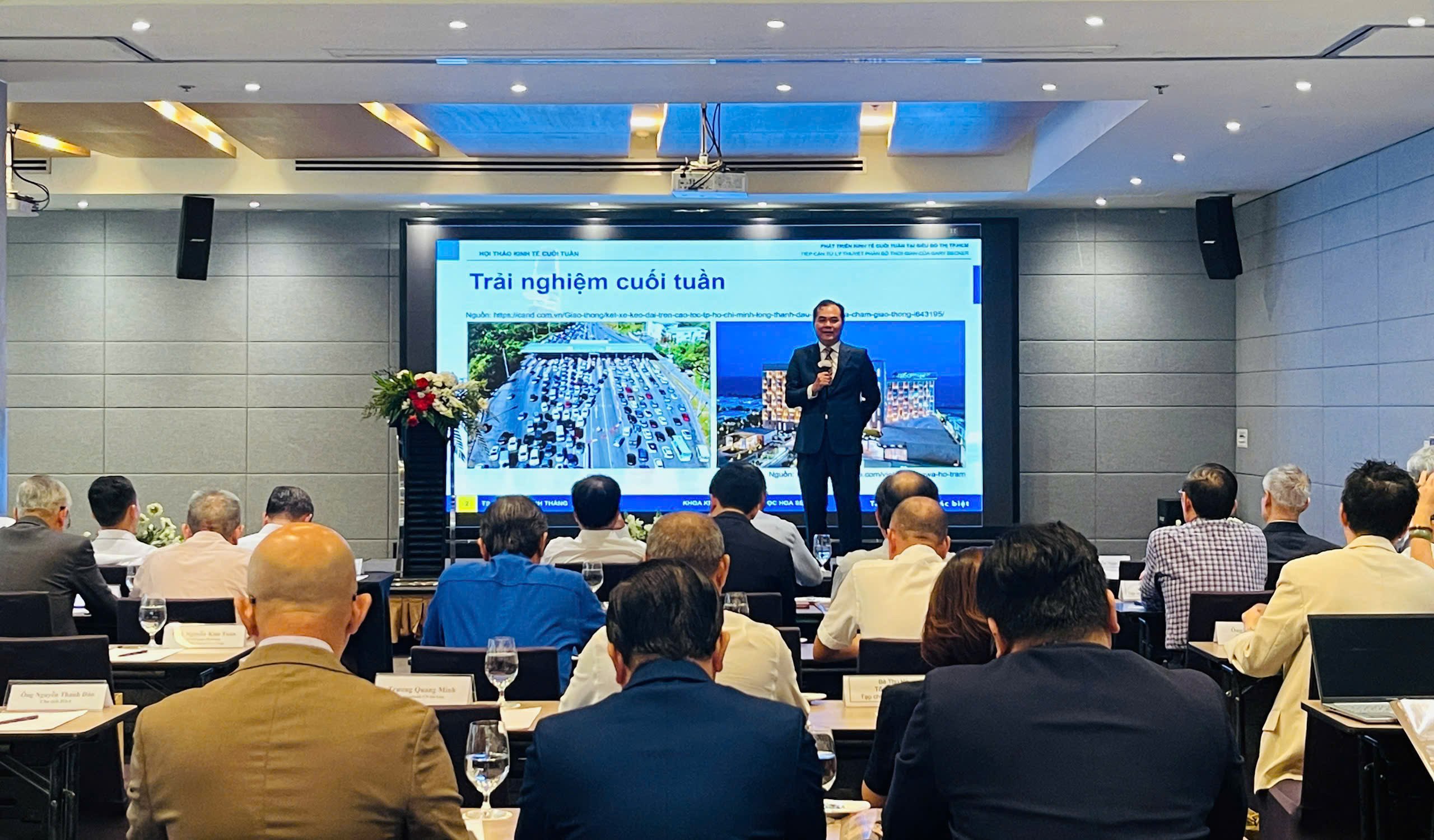 Giảng viên Đại học Hoa Sen đóng góp góc nhìn tại Hội thảo về Kinh tế cuối tuần của TP.HCM