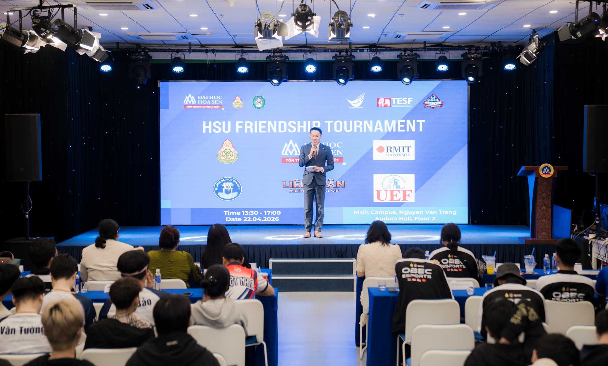 HSU Friendship Tournament 2026: Kết nối quốc tế, thúc đẩy đào tạo Kinh tế thể thao và Esports