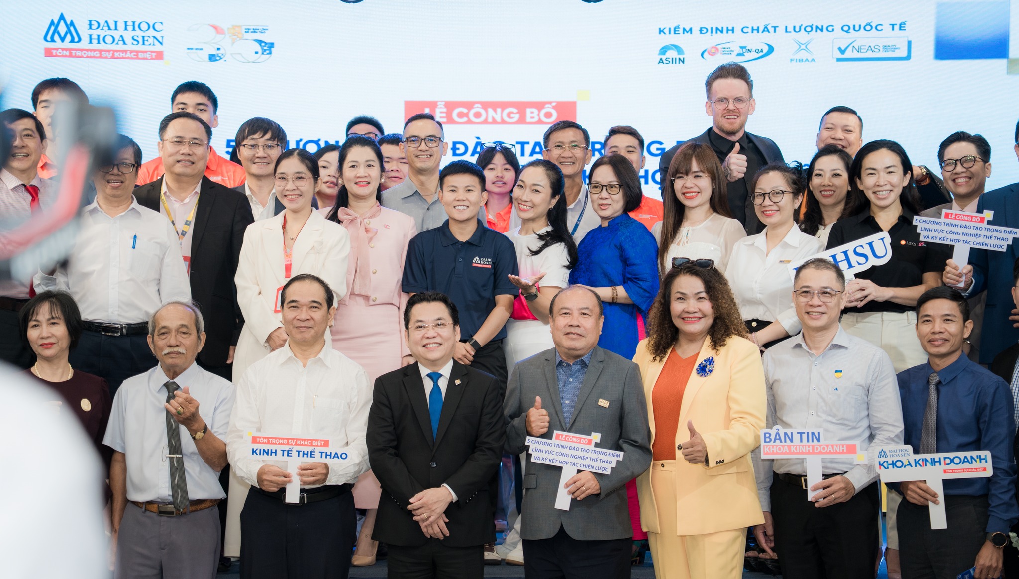 Đại học Hoa Sen bắt tay 15 doanh nghiệp, mở rộng hệ sinh thái đào tạo ngành Kinh tế thể thao