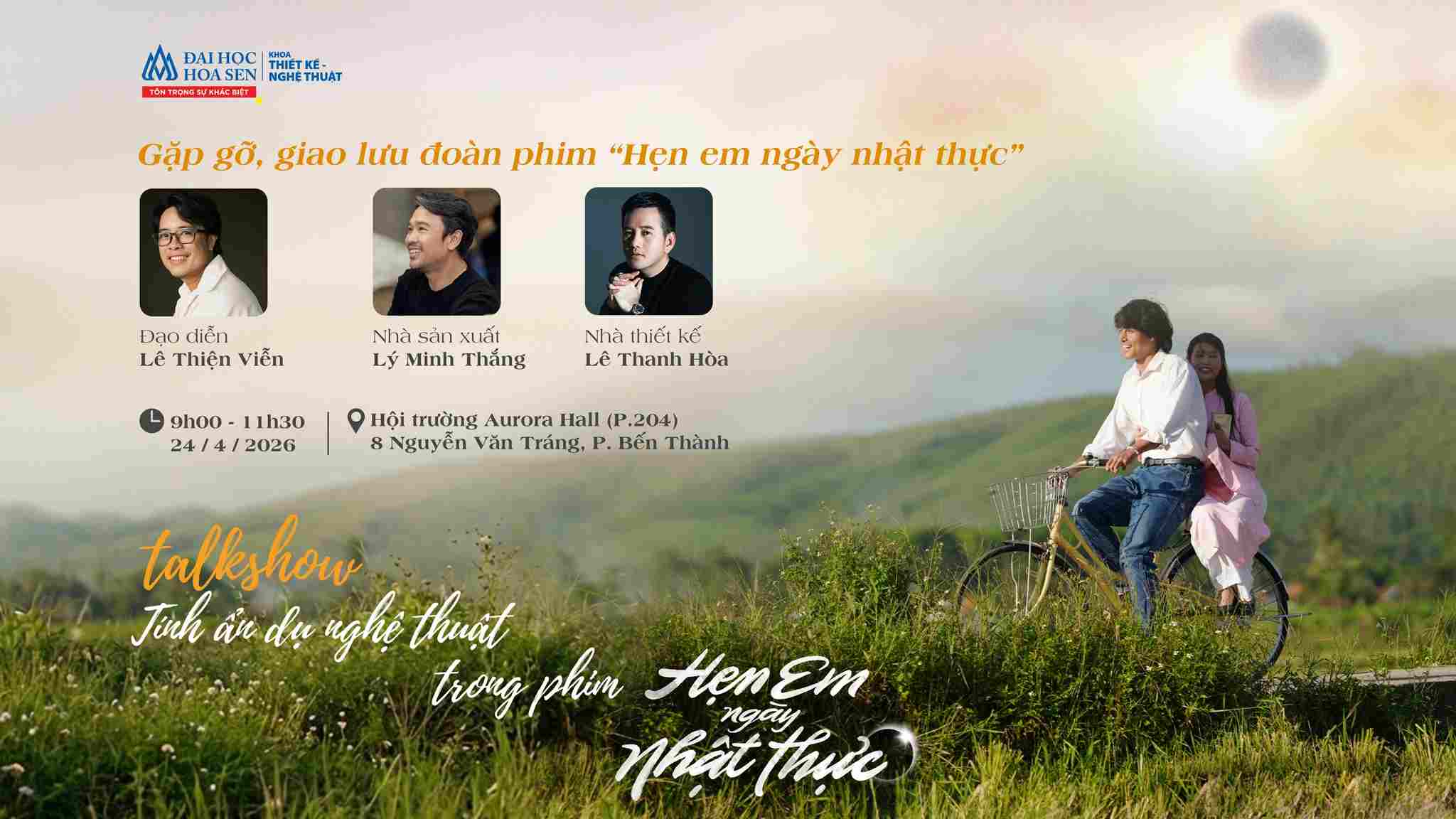 Talkshow: Nghệ thuật ẩn dụ trong phim thương mại qua “Hẹn em ngày nhật thực”
