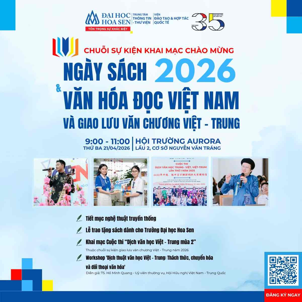 The 5th Vietnam Book & Reading Culture Day and Vietnam – China Literary Exchange 2026