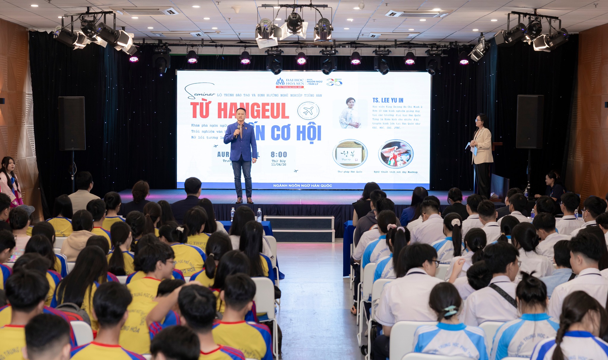 “Từ Hangeul đến cơ hội” - Sinh viên HSU khám phá tiềm năng ngành Ngôn ngữ Hàn Quốc