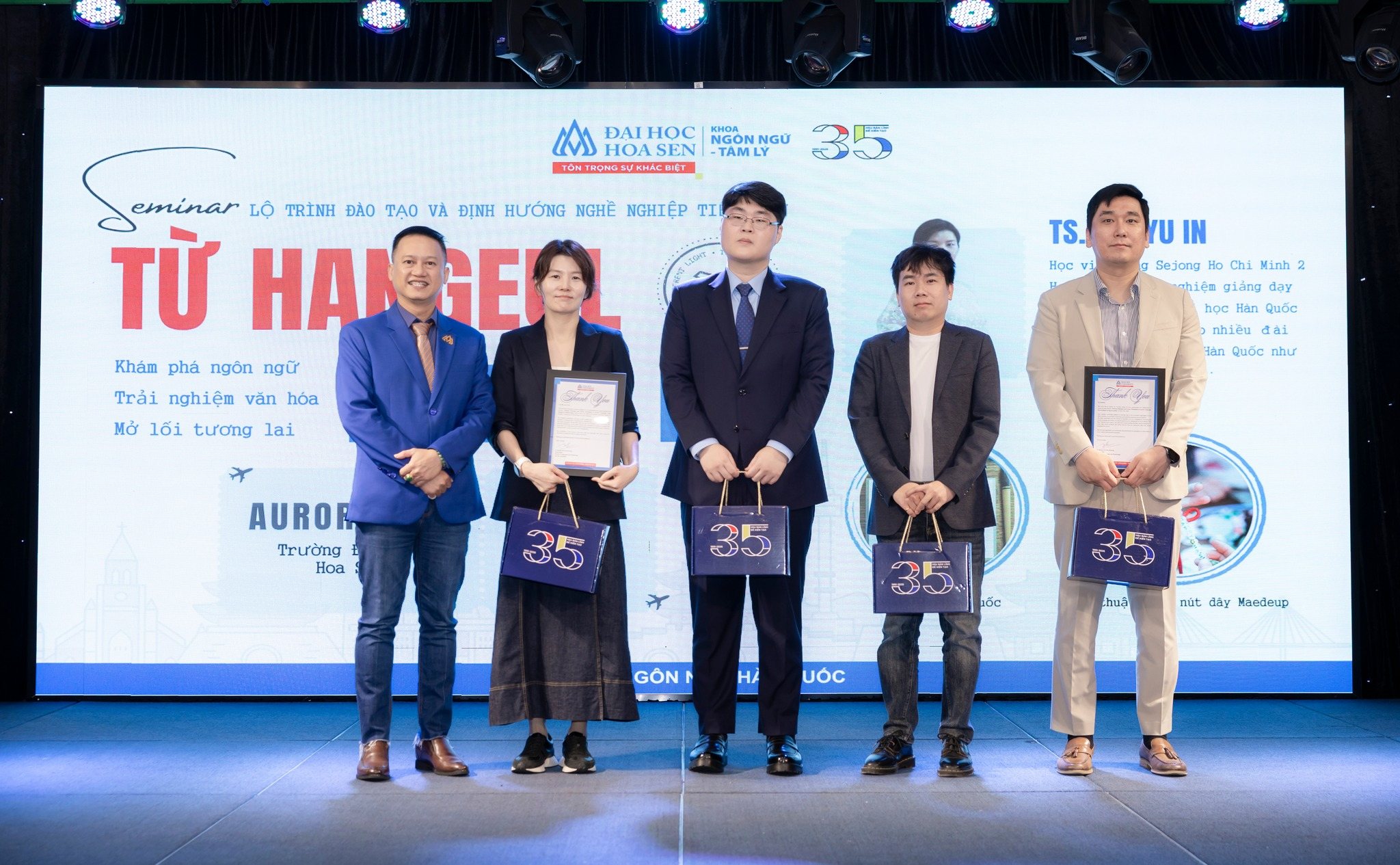 “Từ Hangeul đến cơ hội” - Sinh viên HSU khám phá tiềm năng ngành Ngôn ngữ Hàn Quốc