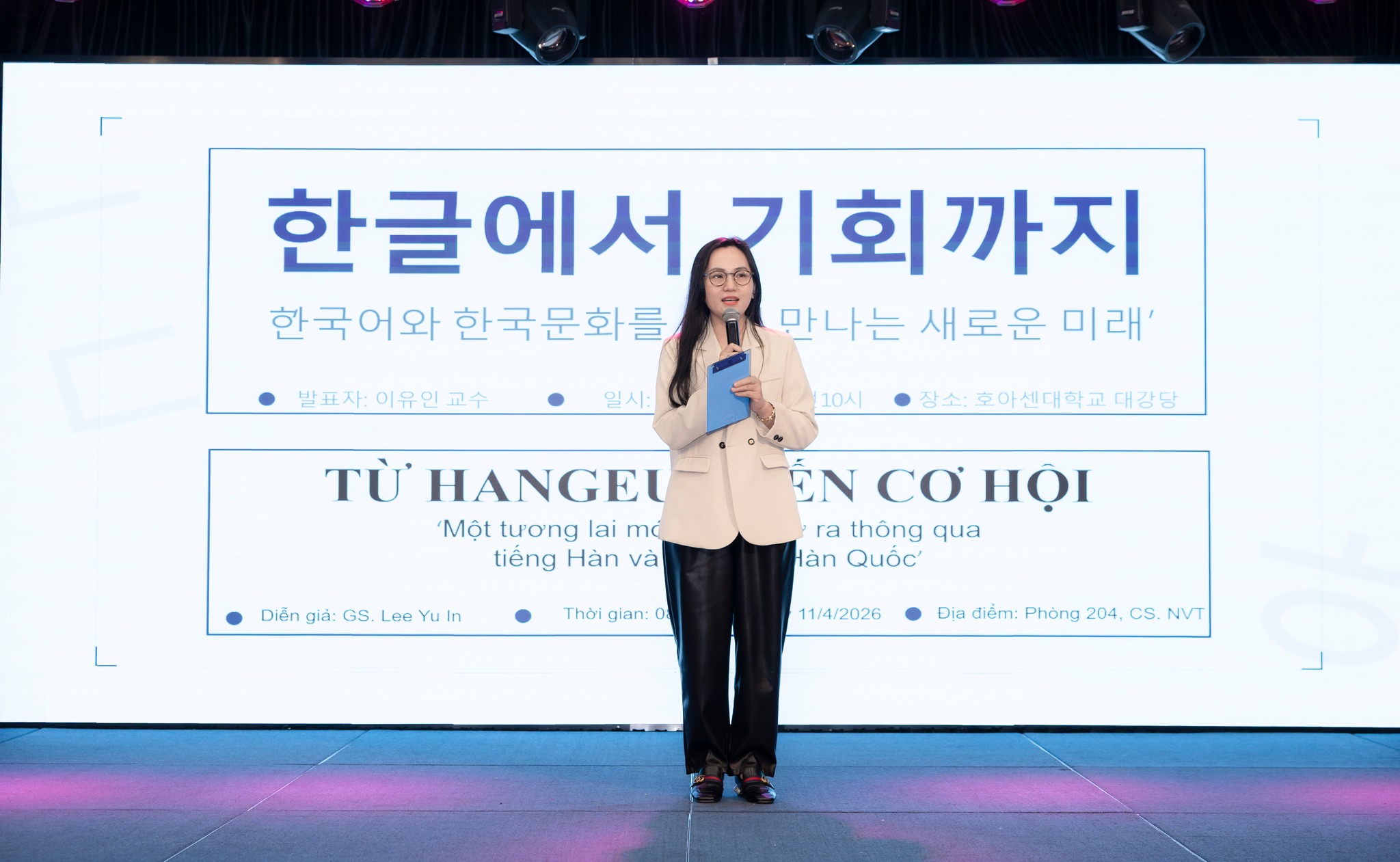 “Từ Hangeul đến cơ hội” - Sinh viên HSU khám phá tiềm năng ngành Ngôn ngữ Hàn Quốc