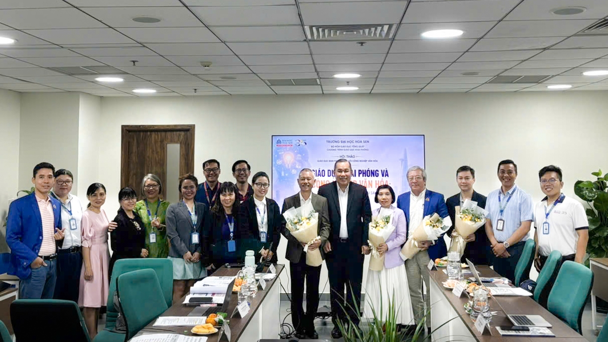 Hội thảo: Giáo dục khai phóng và công nghiệp văn hóa: Triết lý, thực tiễn và hệ sinh thái sáng tạo trong kỷ nguyên AI