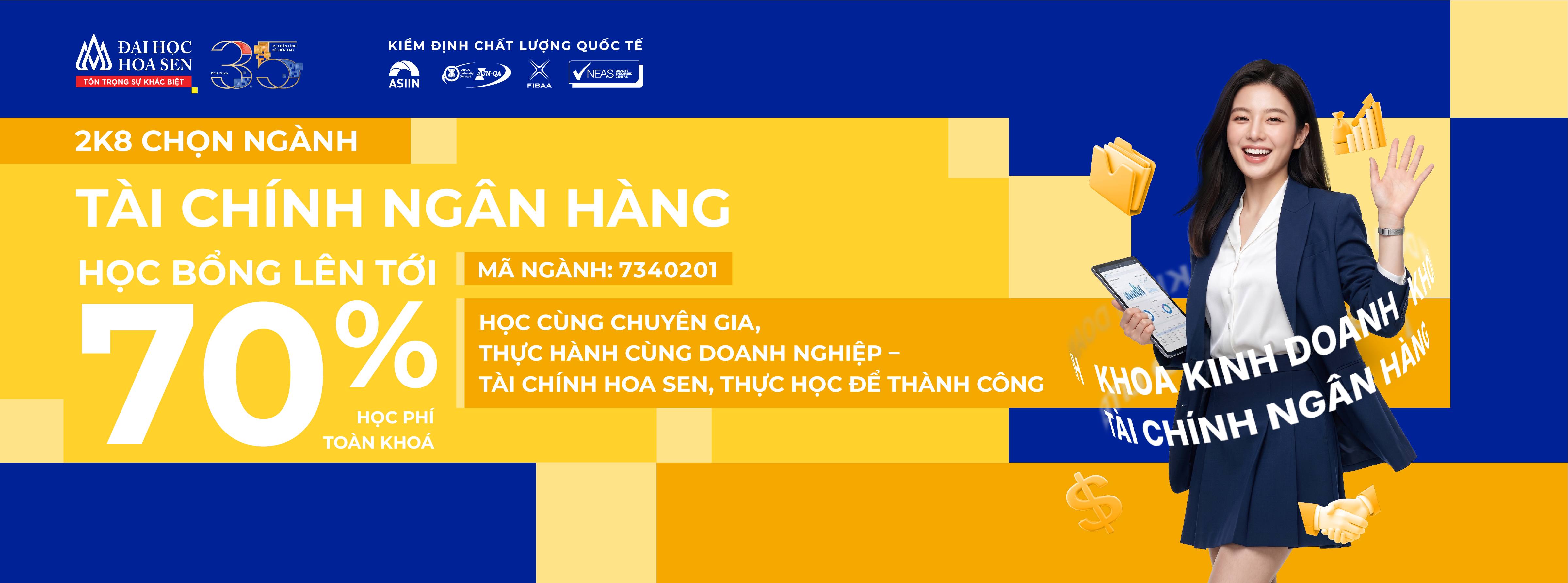 Chọn 2K8 chọn ngành Tài chính – Ngân hàng HSU – Làm chủ dòng tiền, nắm bắt cơ hội trong nền kinh tế số 2K8 chọn ngành Tài chính – Ngân hàng HSU – Làm chủ dòng tiền, nắm bắt cơ hội trong nền kinh tế số
