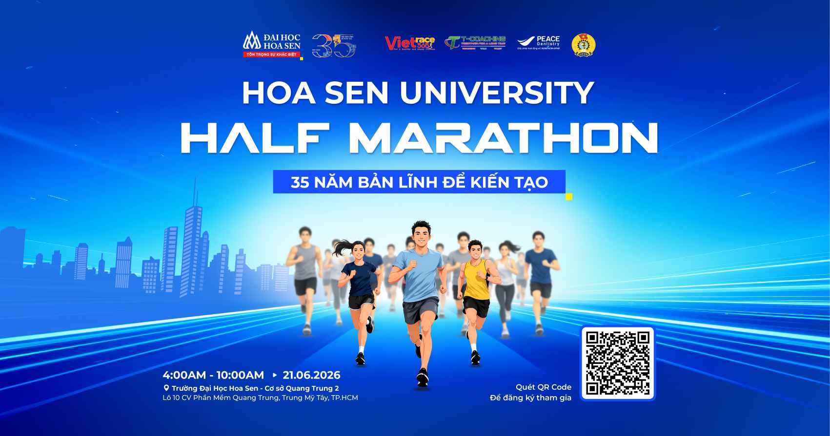 Hoa Sen University Half Marathon 2026: Celebrating 35 Years of Courage to Create