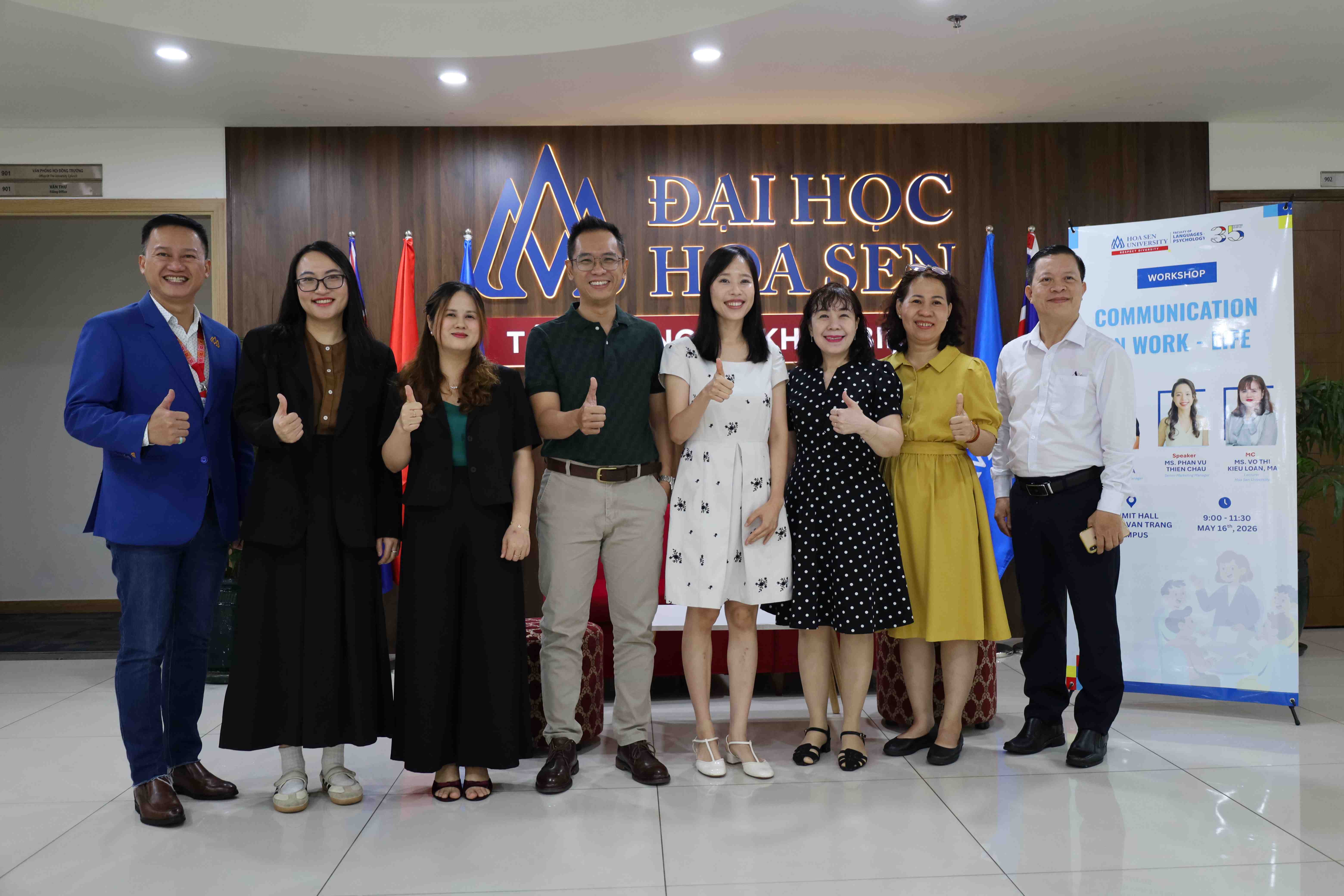 Từ lý thuyết đến thực chiến: Sinh viên Ngôn ngữ Anh HSU nâng cao kỹ năng giao tiếp hiệu quả cho học tập và công việc