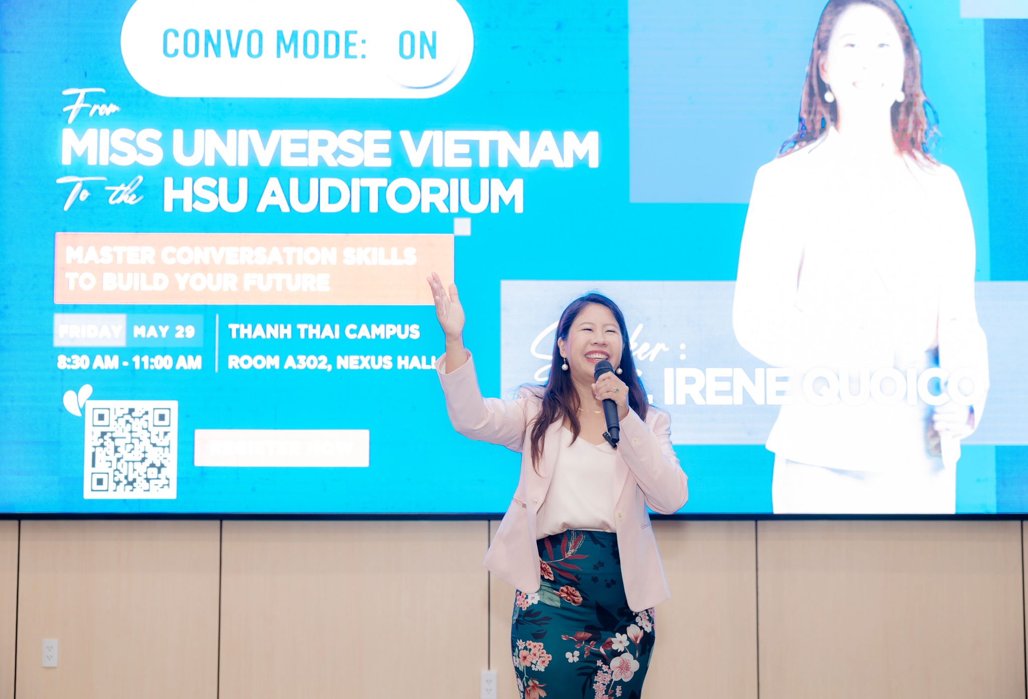 “Convo Mode: On” – Sinh viên HSU bứt phá rào cản ngôn ngữ bằng trải nghiệm thực chiến