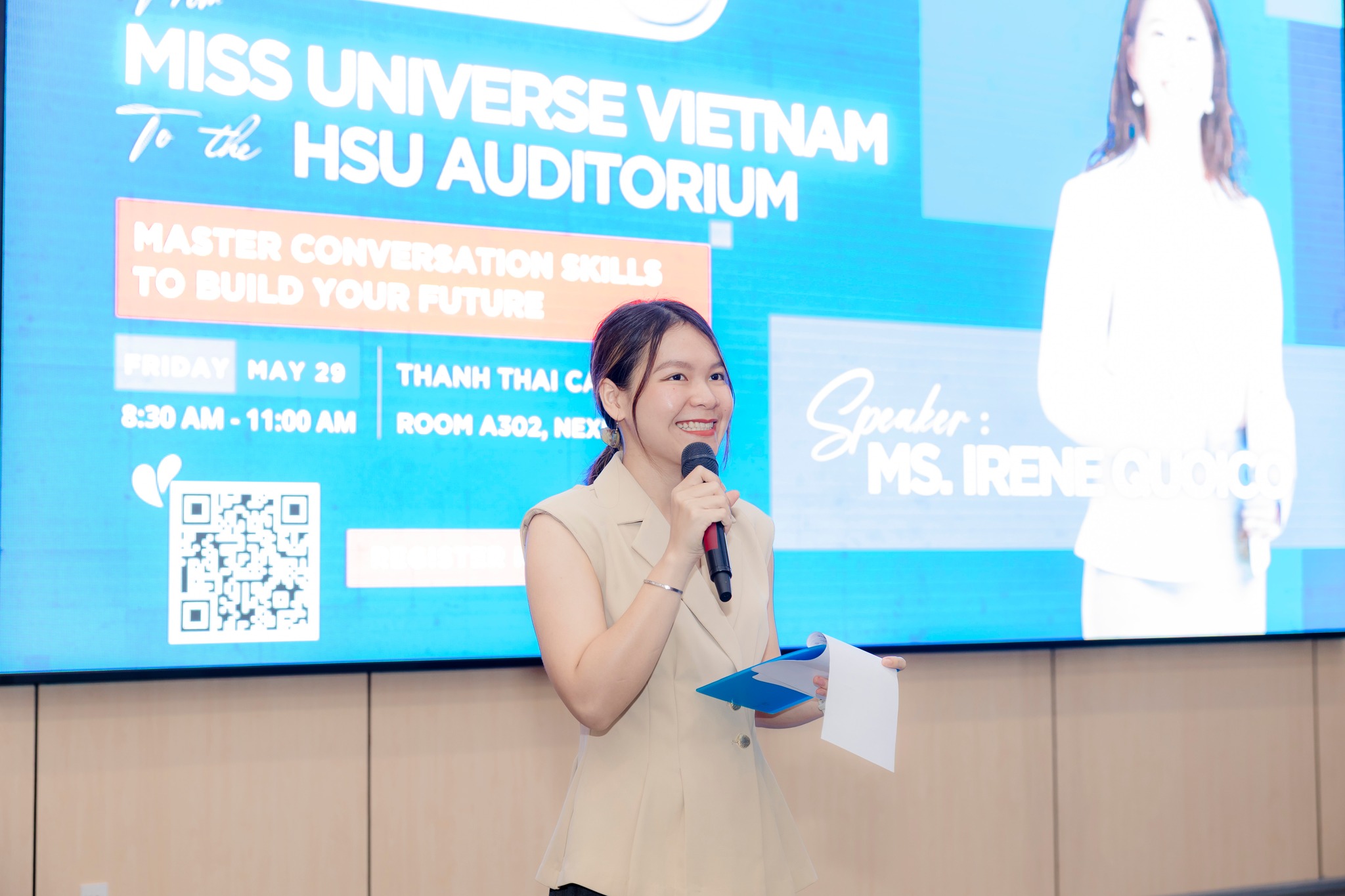 “Convo Mode: On” – Sinh viên HSU bứt phá rào cản ngôn ngữ bằng trải nghiệm thực chiến