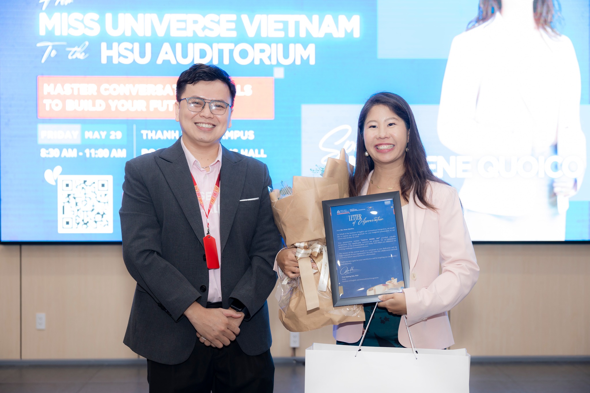 “Convo Mode: On” – Sinh viên HSU bứt phá rào cản ngôn ngữ bằng trải nghiệm thực chiến