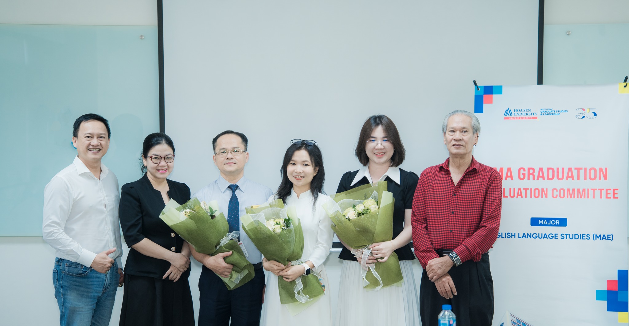 Học viên HSU khẳng định năng lực nghiên cứu và ứng dụng qua Hội đồng bảo vệ đề án tốt nghiệp thạc sĩ