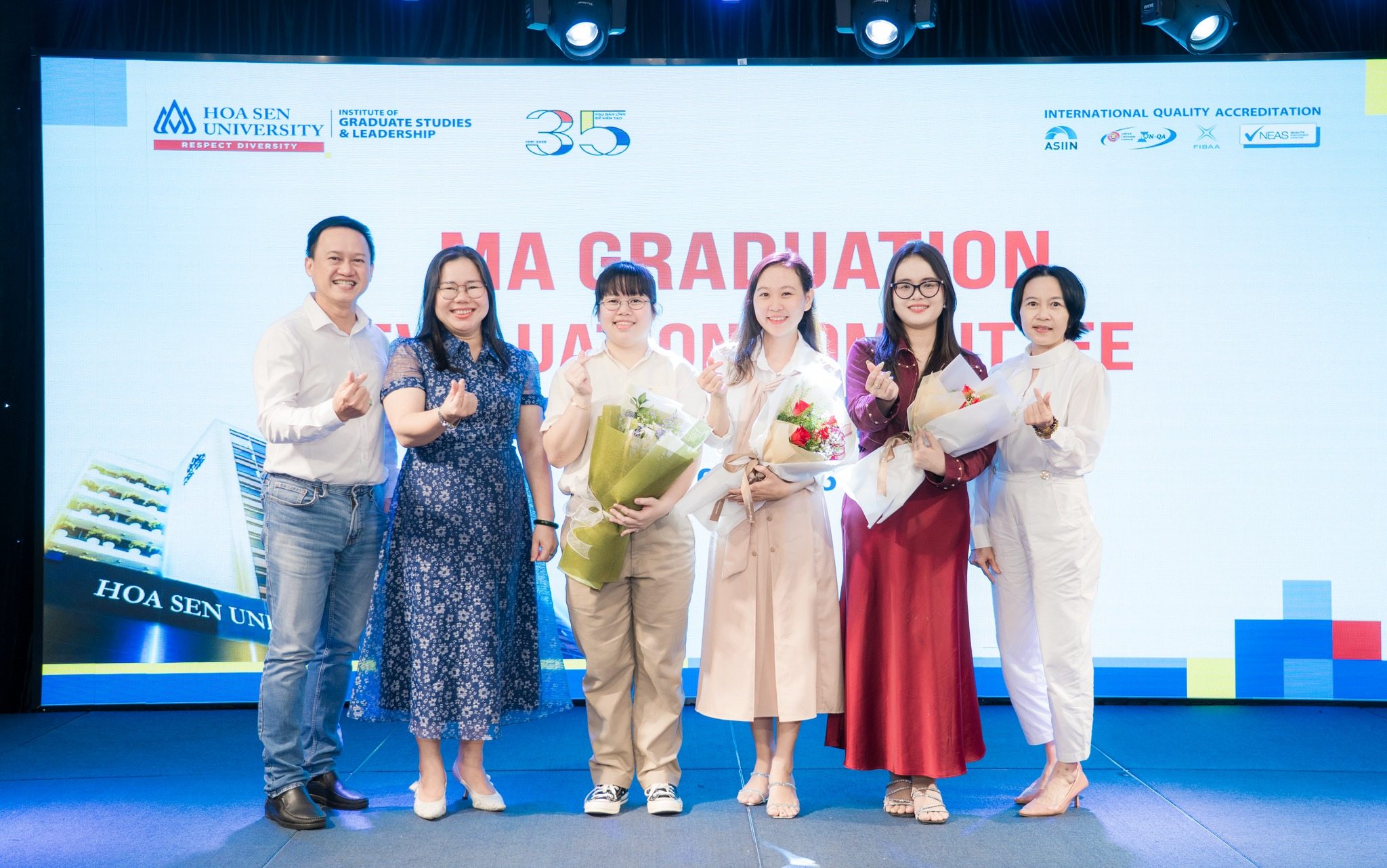 Học viên HSU khẳng định năng lực nghiên cứu và ứng dụng qua Hội đồng bảo vệ đề án tốt nghiệp thạc sĩ
