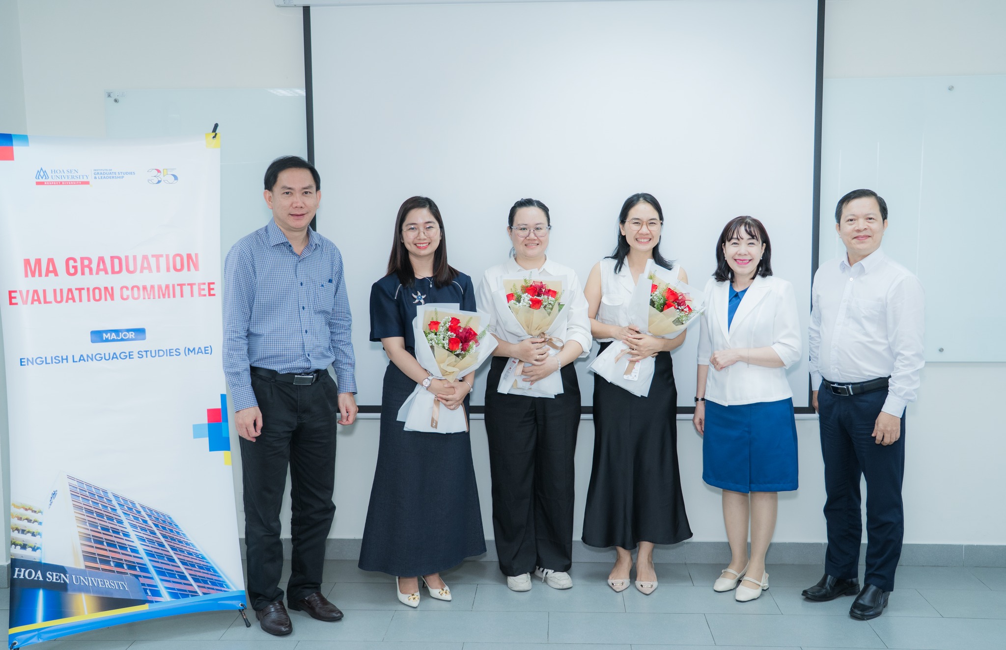 Học viên HSU khẳng định năng lực nghiên cứu và ứng dụng qua Hội đồng bảo vệ đề án tốt nghiệp thạc sĩ