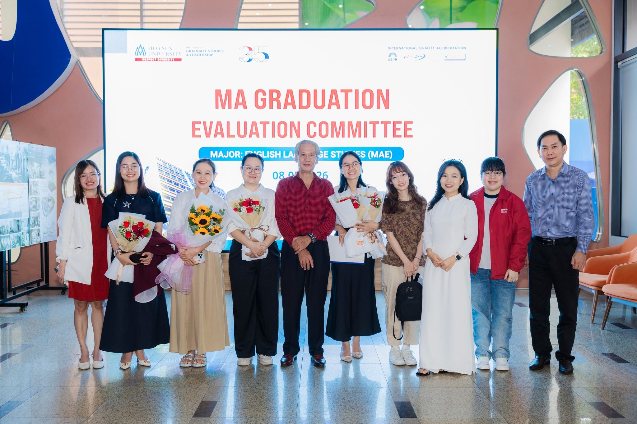 Học viên HSU khẳng định năng lực nghiên cứu và ứng dụng qua Hội đồng bảo vệ đề án tốt nghiệp thạc sĩ