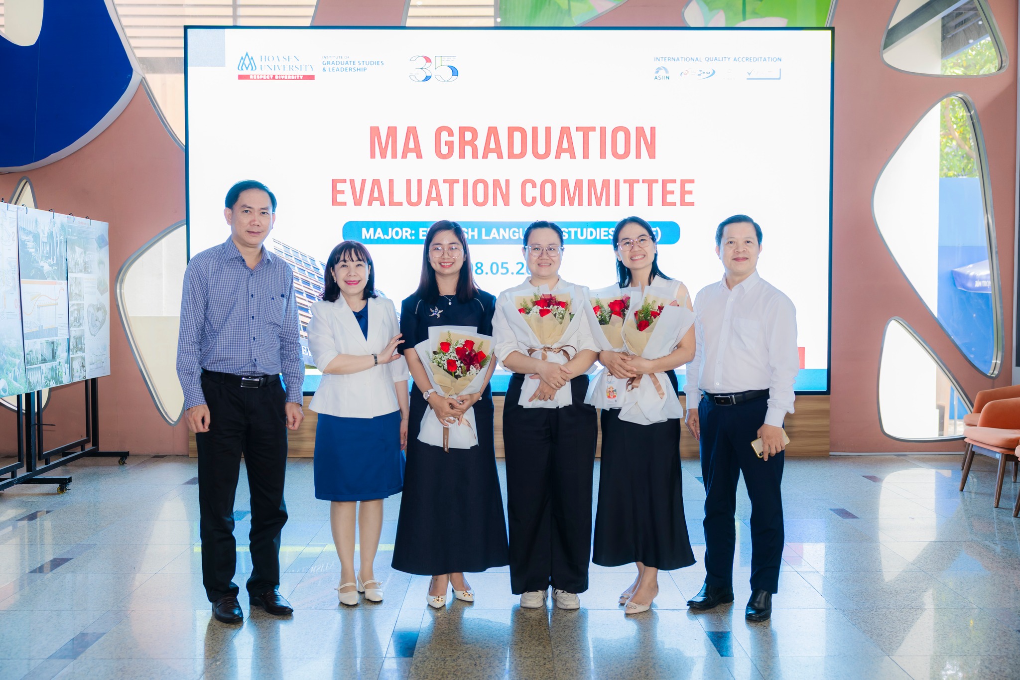 Học viên HSU khẳng định năng lực nghiên cứu và ứng dụng qua Hội đồng bảo vệ đề án tốt nghiệp thạc sĩ
