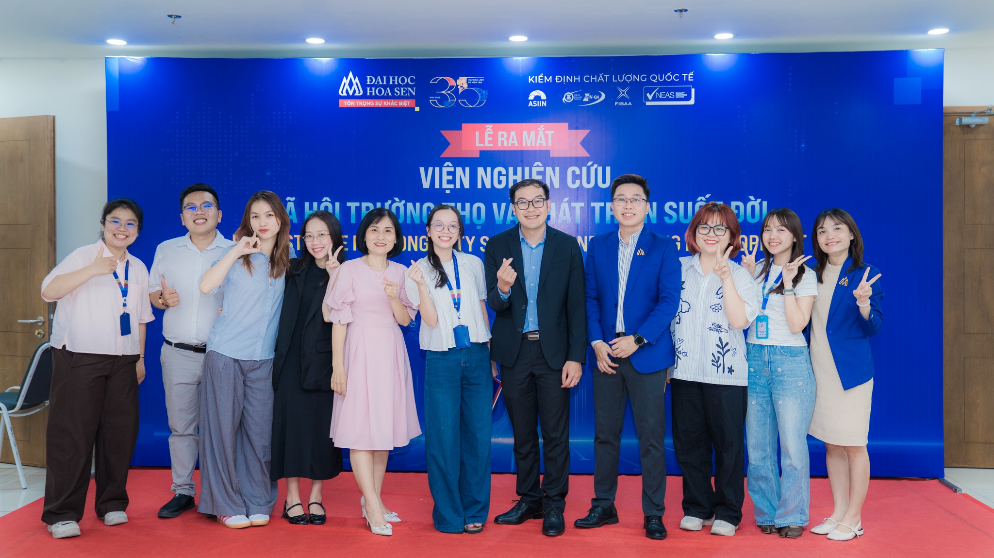 Đại học Hoa Sen ra mắt Viện Nghiên cứu Xã hội Trường thọ và Phát triển suốt đời