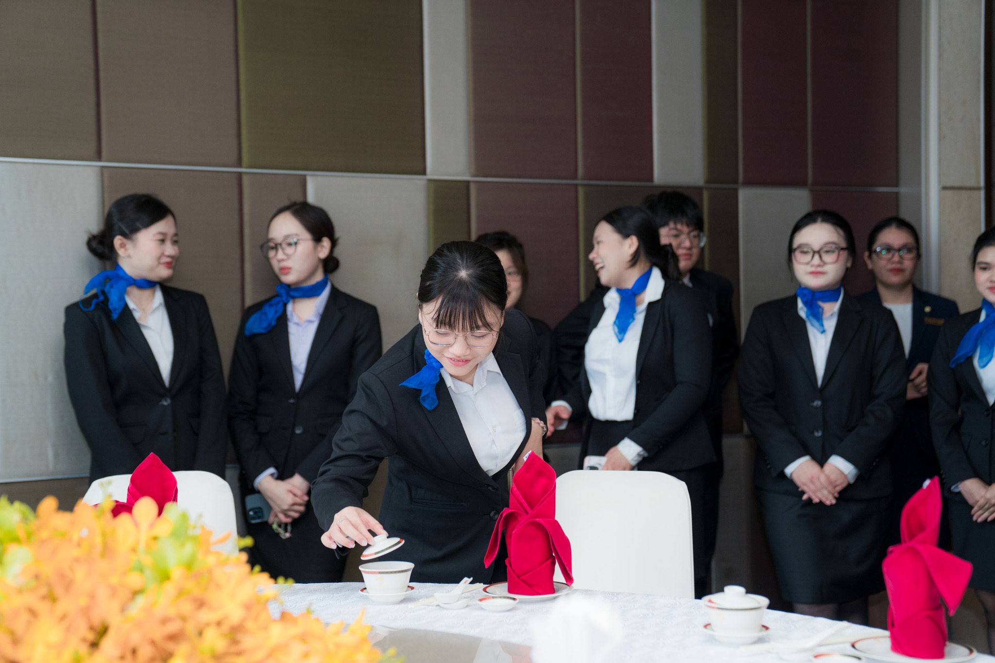 Khách sạn Nikko Saigon trở thành “lớp học thực chiến”, cùng HSU đào tạo thế hệ nhân sự khách sạn toàn cầu