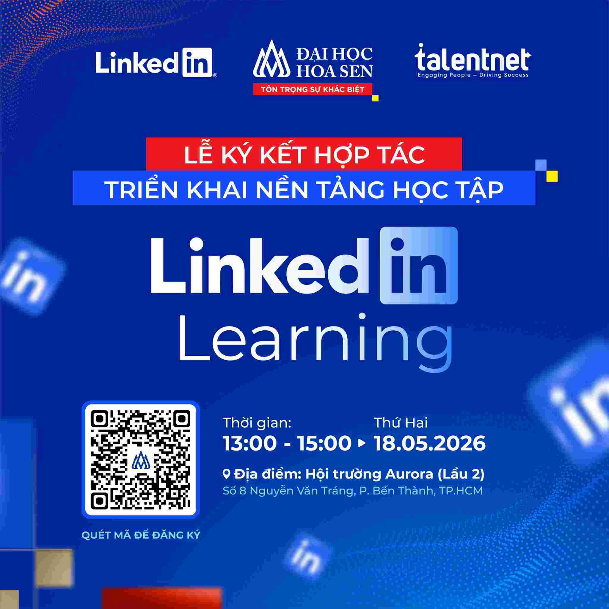 Sinh viên HSU sở hữu đặc quyền học tập từ LinkedIn Learning