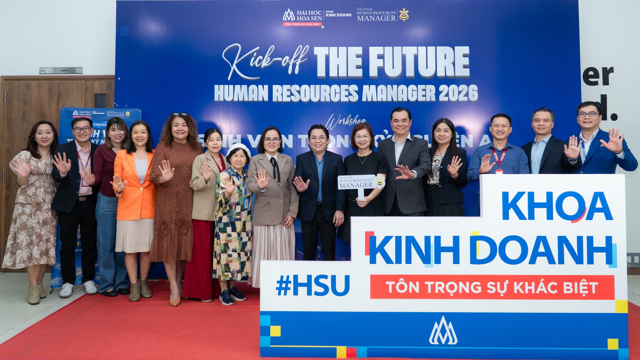 Sinh viên HSU đề xuất giải pháp nhân sự cho doanh nghiệp tại cuộc thi Nhà quản trị nhân sự tương lai 2026