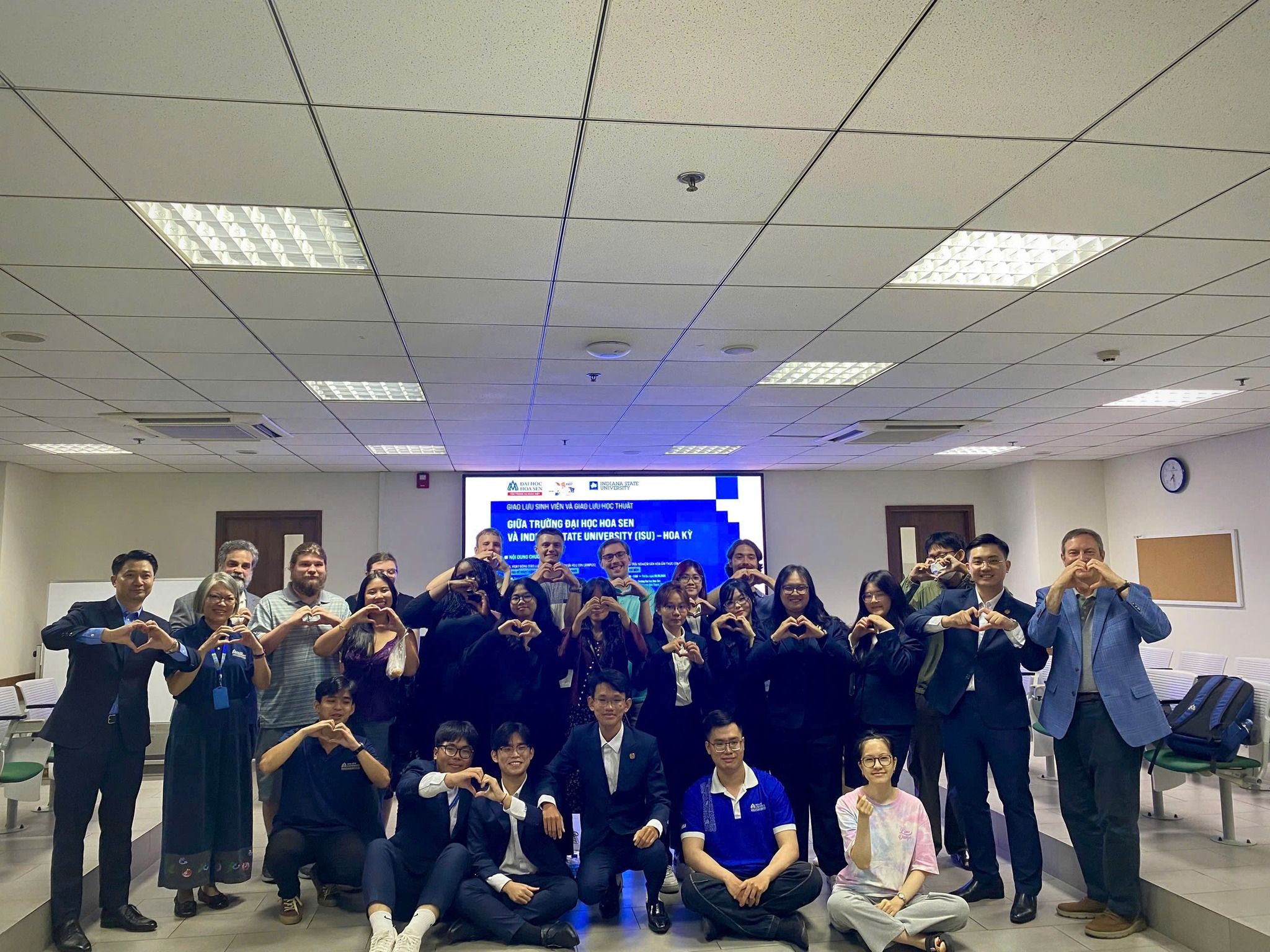 Sinh viên HSU giao lưu học thuật cùng Indiana State University, mở rộng góc nhìn toàn cầu