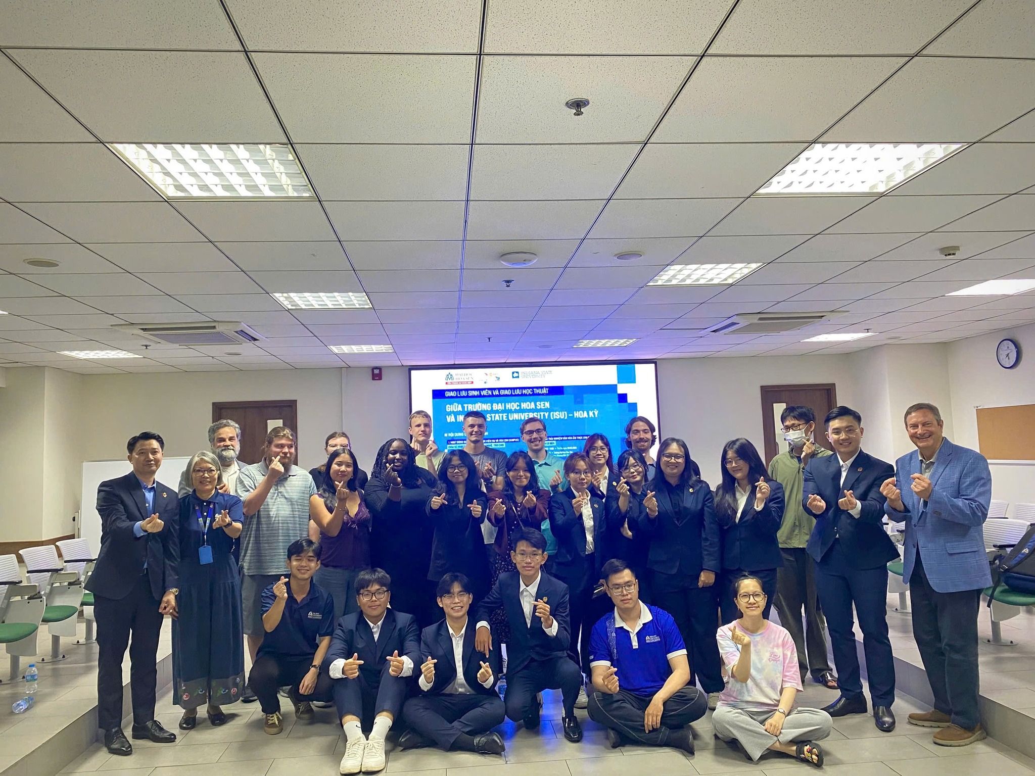 Sinh viên HSU giao lưu học thuật cùng Indiana State University, mở rộng góc nhìn toàn cầu