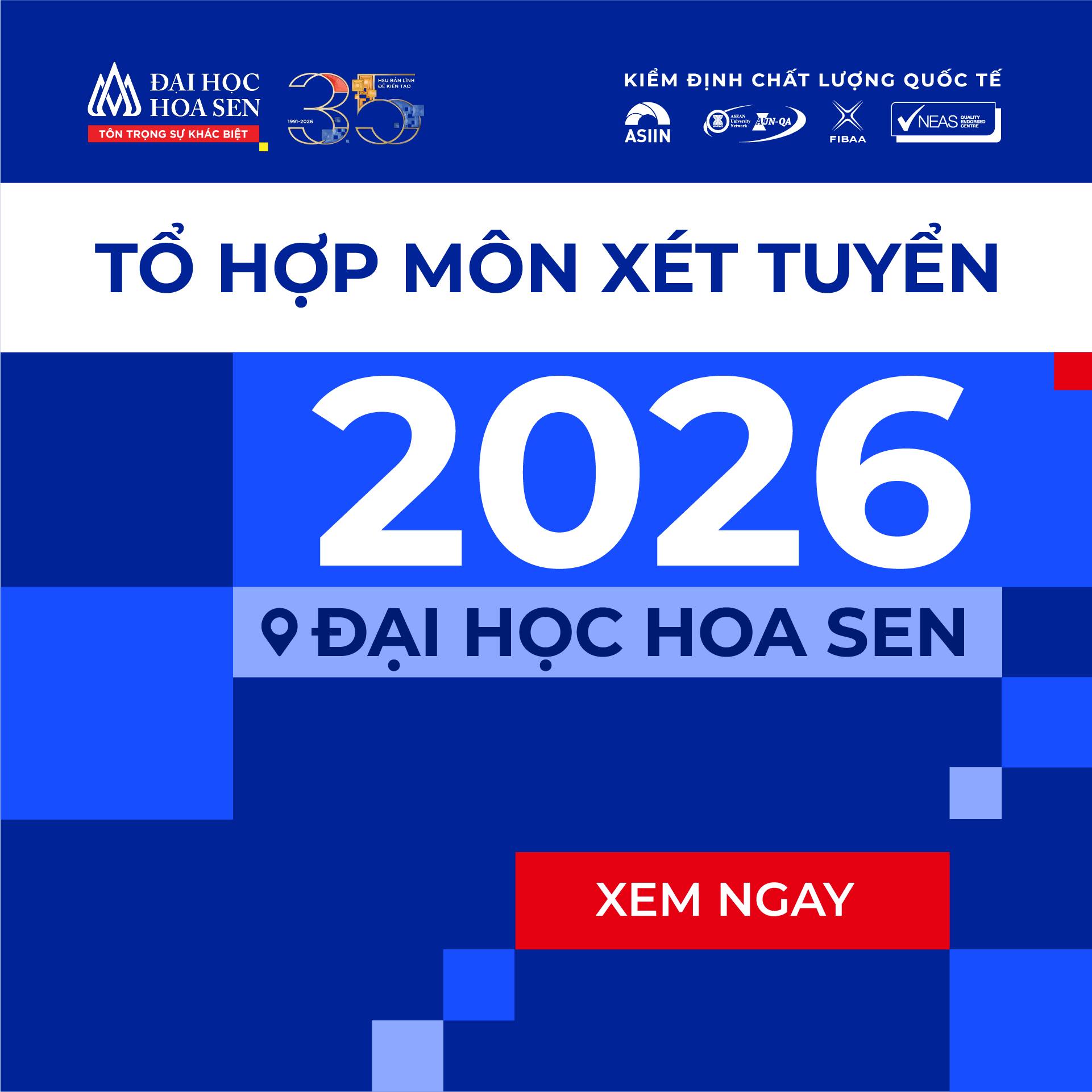 Khối C vẫn rộng cửa vào đại học: Thí sinh 2K8 có thêm nhiều lựa chọn ngành học tại HSU