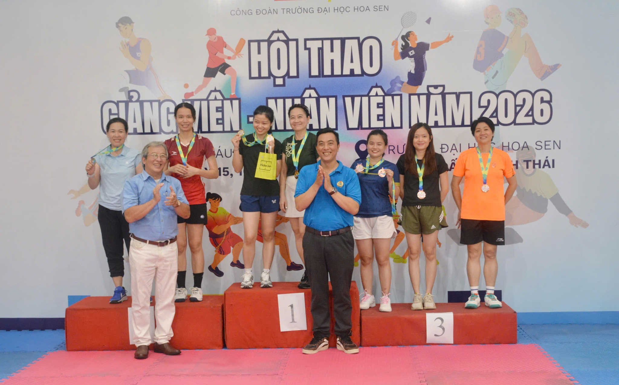 Hội thao Giảng viên - Nhân viên HSU 2026: Chung nhịp tinh thần Hoa Sen nhân dấu mốc 35 năm