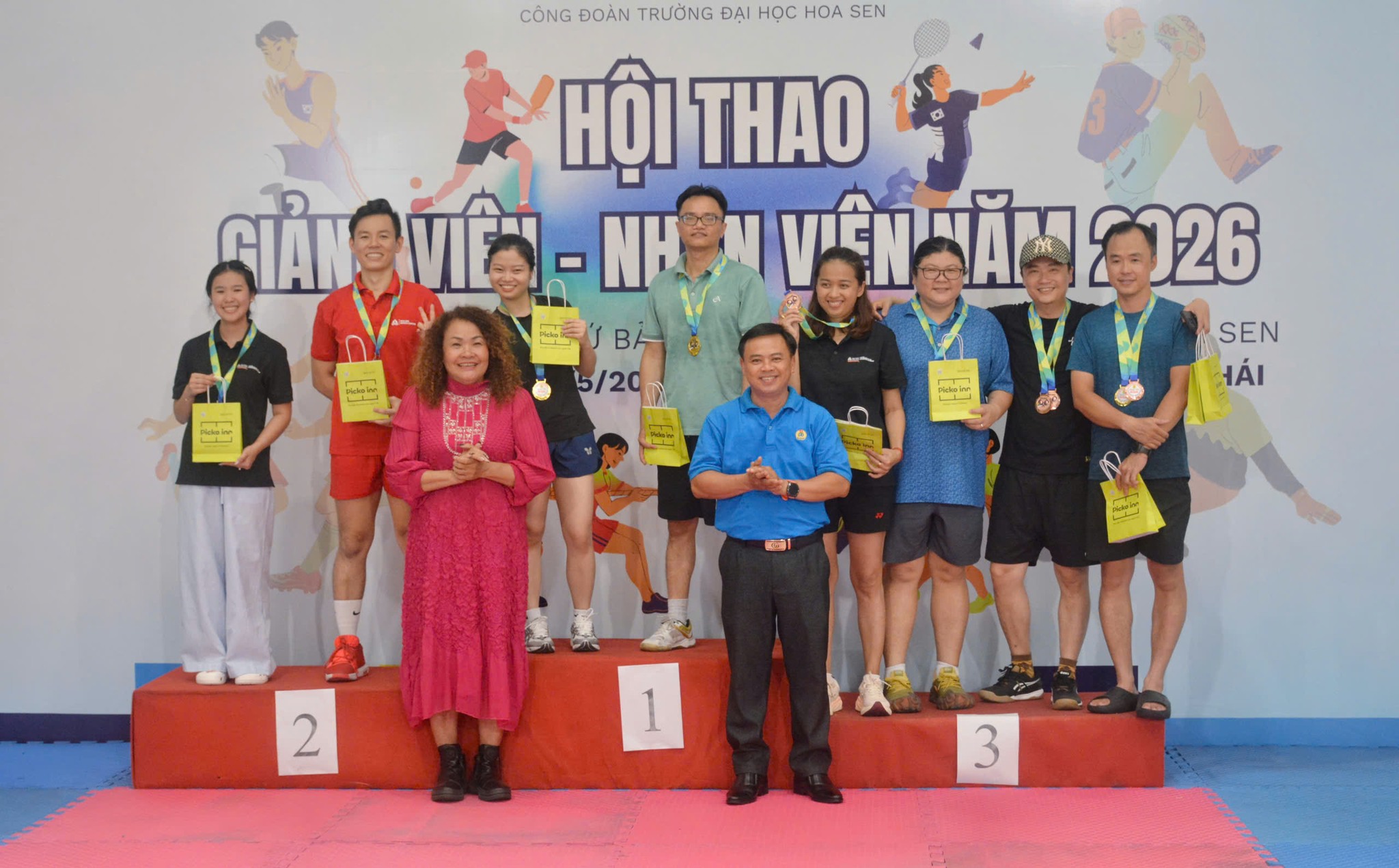 Hội thao Giảng viên - Nhân viên HSU 2026: Chung nhịp tinh thần Hoa Sen nhân dấu mốc 35 năm