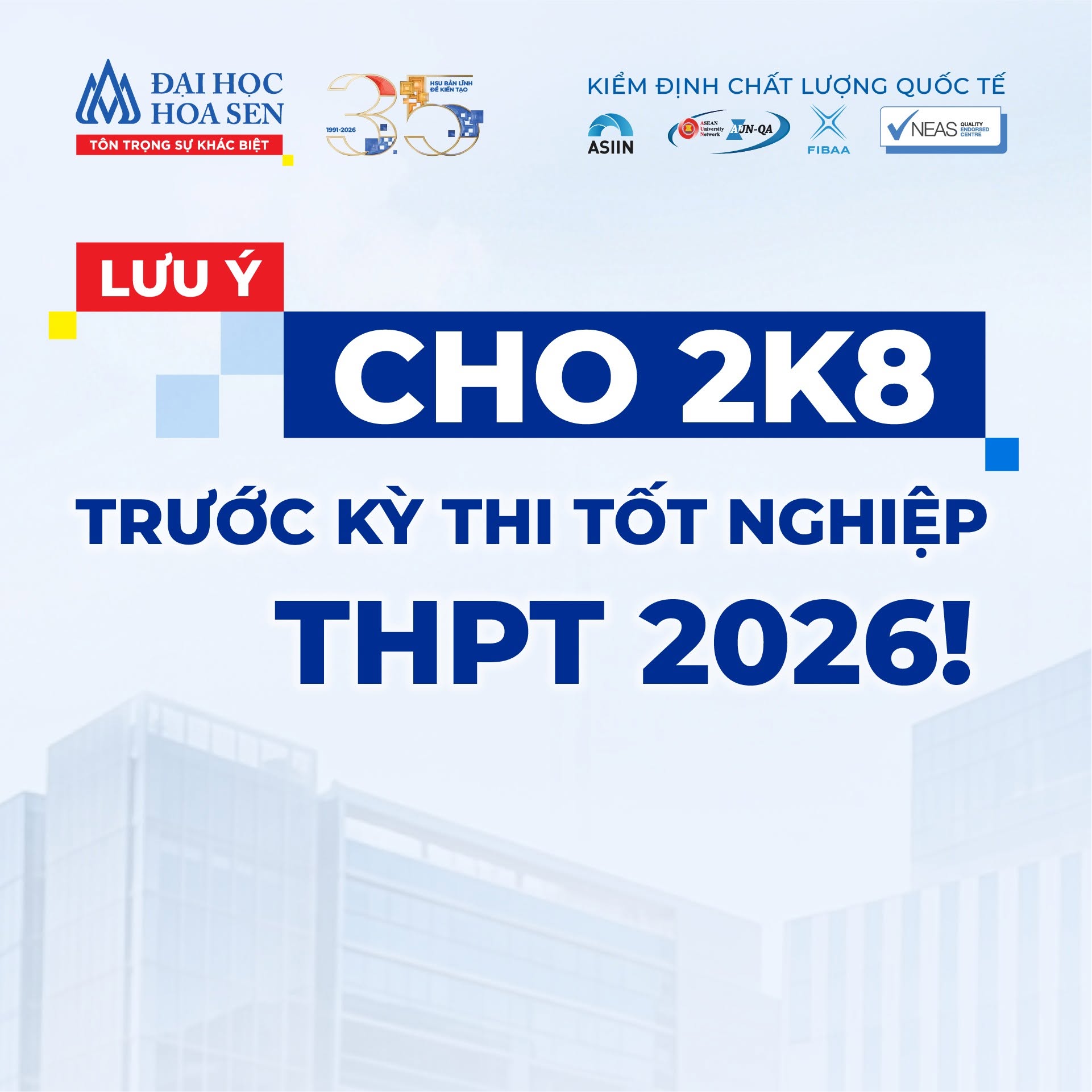 2K8 cần chuẩn bị gì trước kỳ thi tốt nghiệp THPT 2026? Đừng để những chi tiết nhỏ ảnh hưởng kết quả lớn