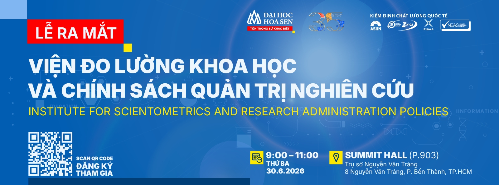 Lễ ra mắt Viện Đo lường khoa học và Chính sách quản trị nghiên cứu