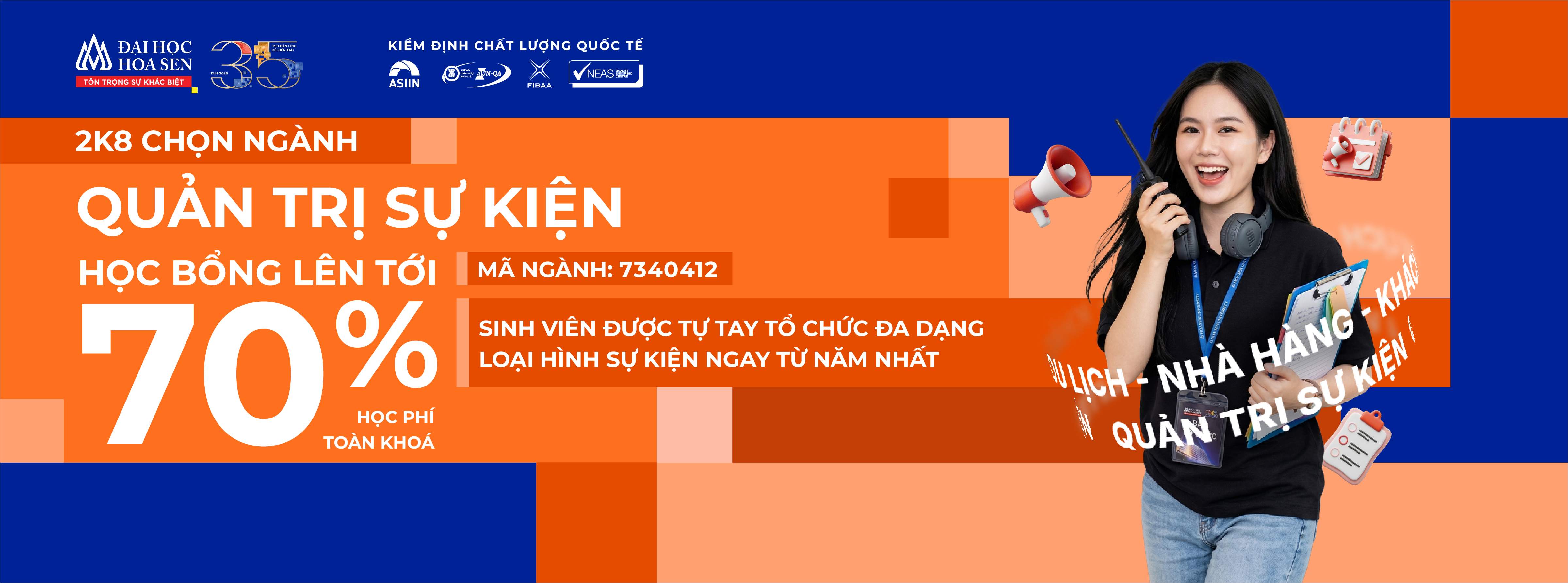 Ngành Quản trị sự kiện – Lựa chọn năng động cho thế hệ 2K8 trong ngành công nghiệp sáng tạo