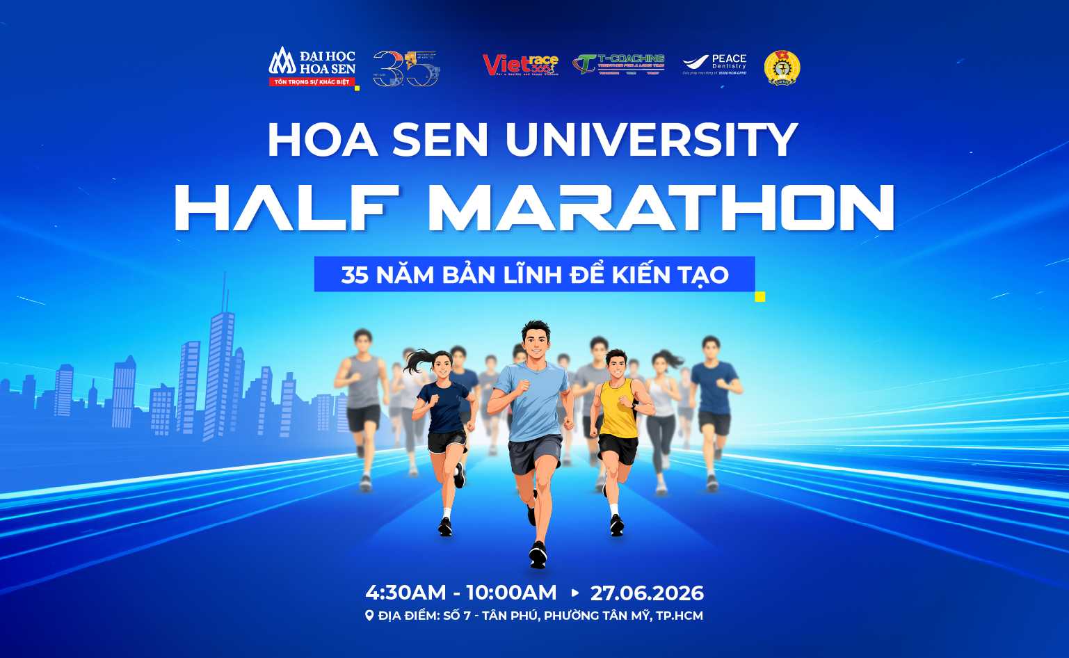 Hoa Sen University Half Marathon 2026: Celebrating 35 Years of Courage to Create