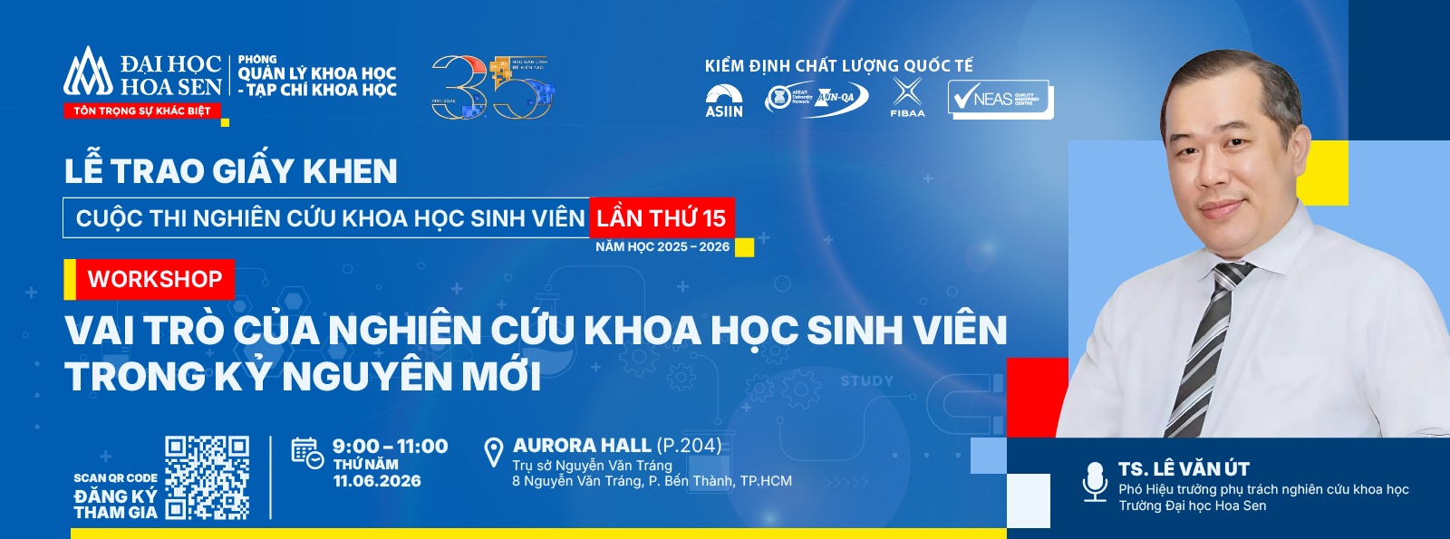 Vinh danh thành quả nghiên cứu khoa học sinh viên HSU, khám phá vai trò và xu hướng nghiên cứu trong kỷ nguyên mới