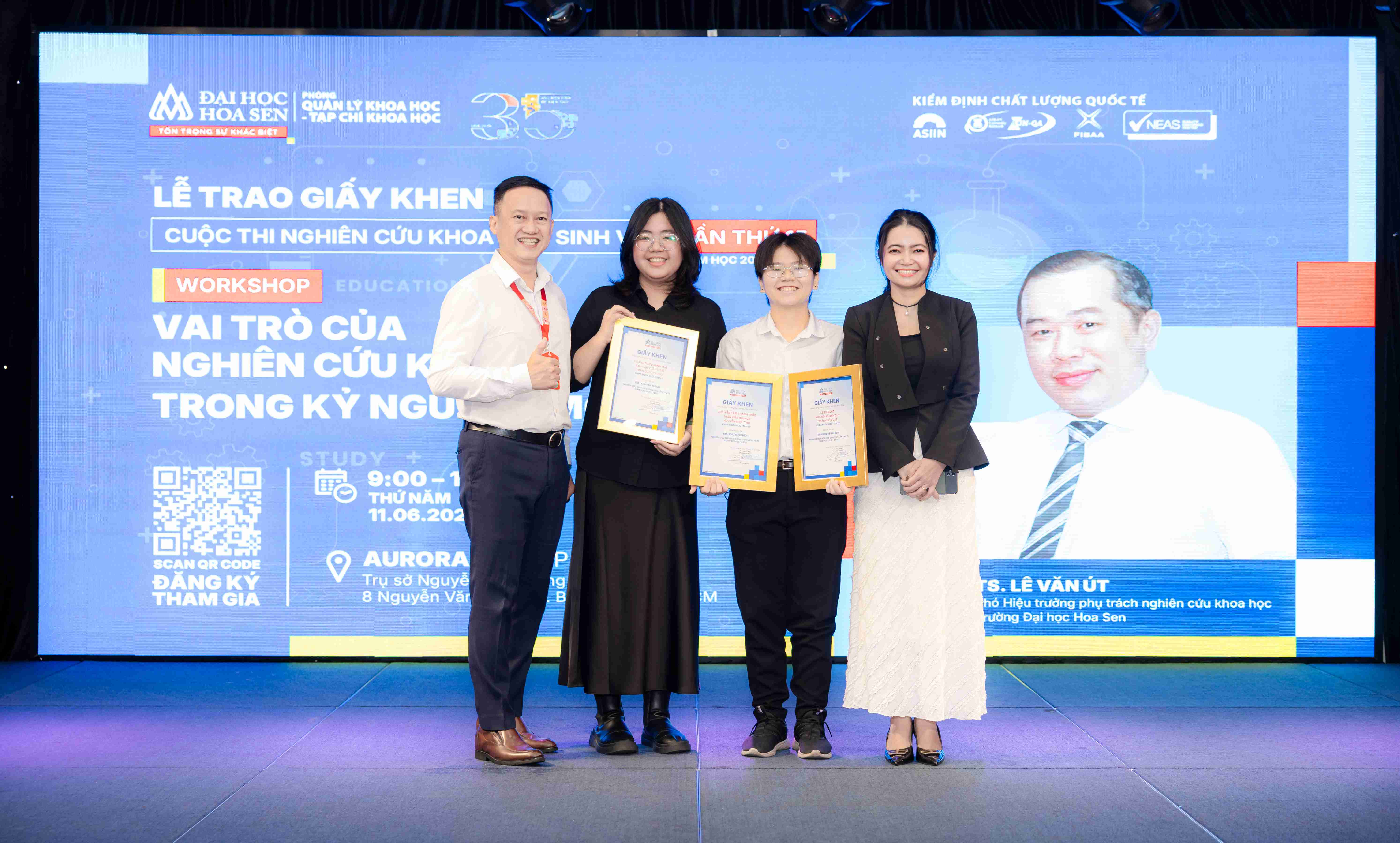 HSU Celebrates Student Scientific Research Excellence and Discusses the Evolving Role of Student Research in the New Era