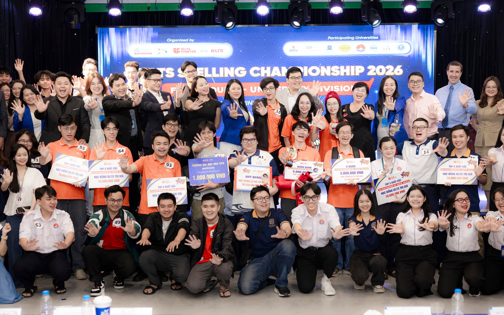 Chung kết IELTS Spelling Championship 2026 – Bảng Đại học: 100 thí sinh xuất sắc từ 10 trường tranh tài tại sân chơi học thuật quy mô lớn