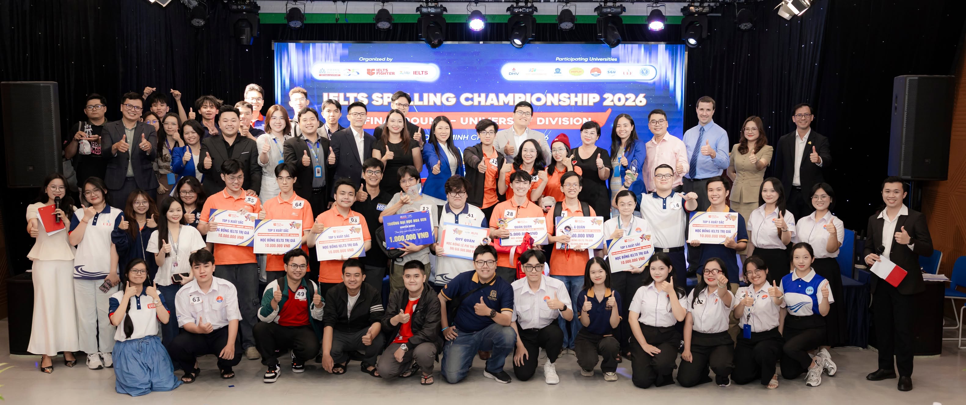Chung kết IELTS Spelling Championship 2026 – Bảng Đại học: 100 thí sinh xuất sắc từ 10 trường tranh tài tại sân chơi học thuật quy mô lớn