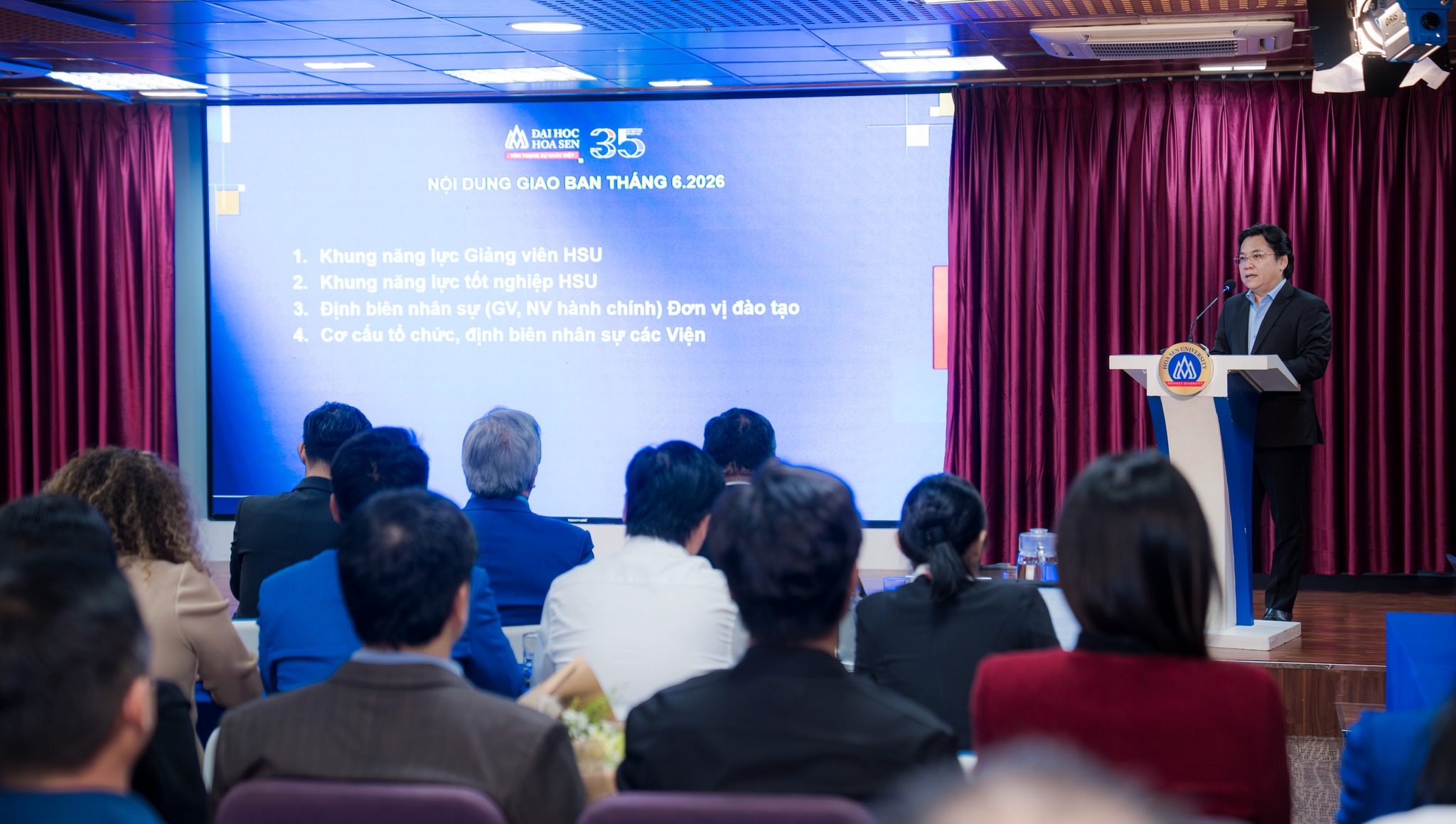 Đại học Hoa Sen công bố và trao quyết định bổ nhiệm các chức danh quản lý