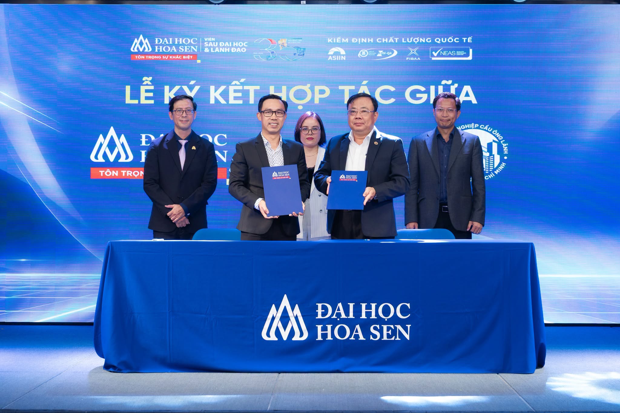 Đại học Hoa Sen hợp tác cùng 10 doanh nghiệp, hiệp hội và tổ chức, mở rộng hệ sinh thái đào tạo thạc sĩ gắn với thực tiễn